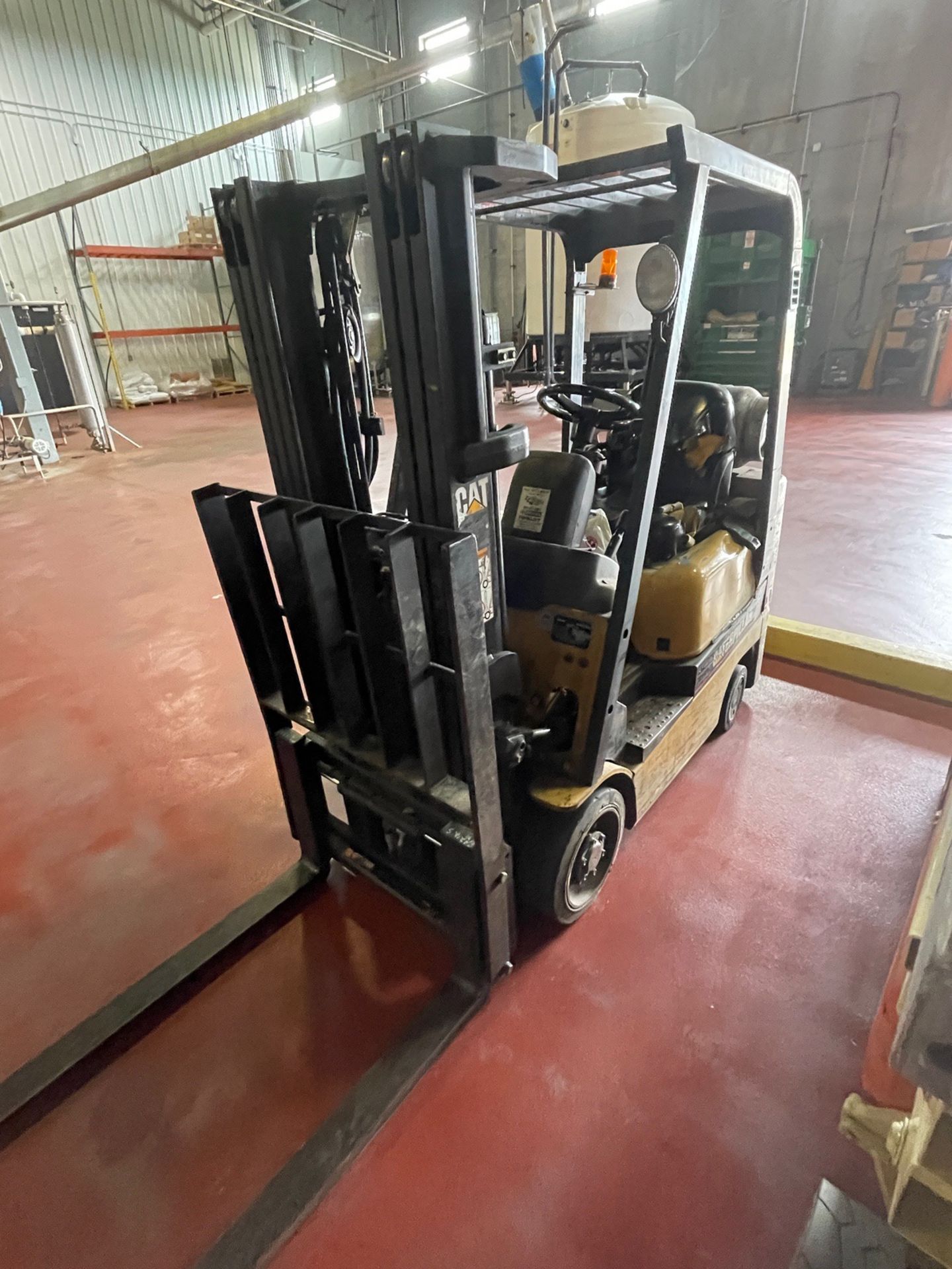 Caterpillar Forklift Truck, Model GC18K, 11951 Hours, 42" Forks, S/N AT81D00133 | Rig Fee $150 - Image 3 of 5