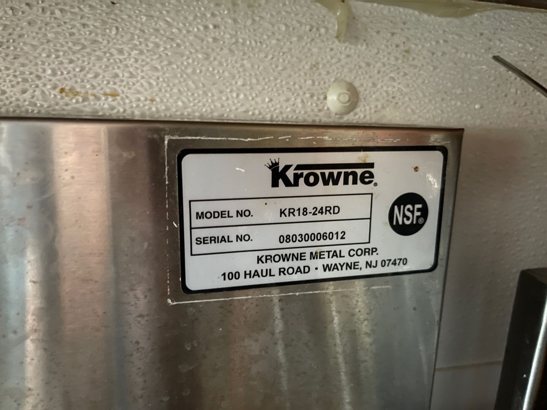 Krowne Stainless Steel Speed Well, Approx. 28 bottle capacity, Model KR18-24RD, S/N | Rig Fee $50 - Image 2 of 2