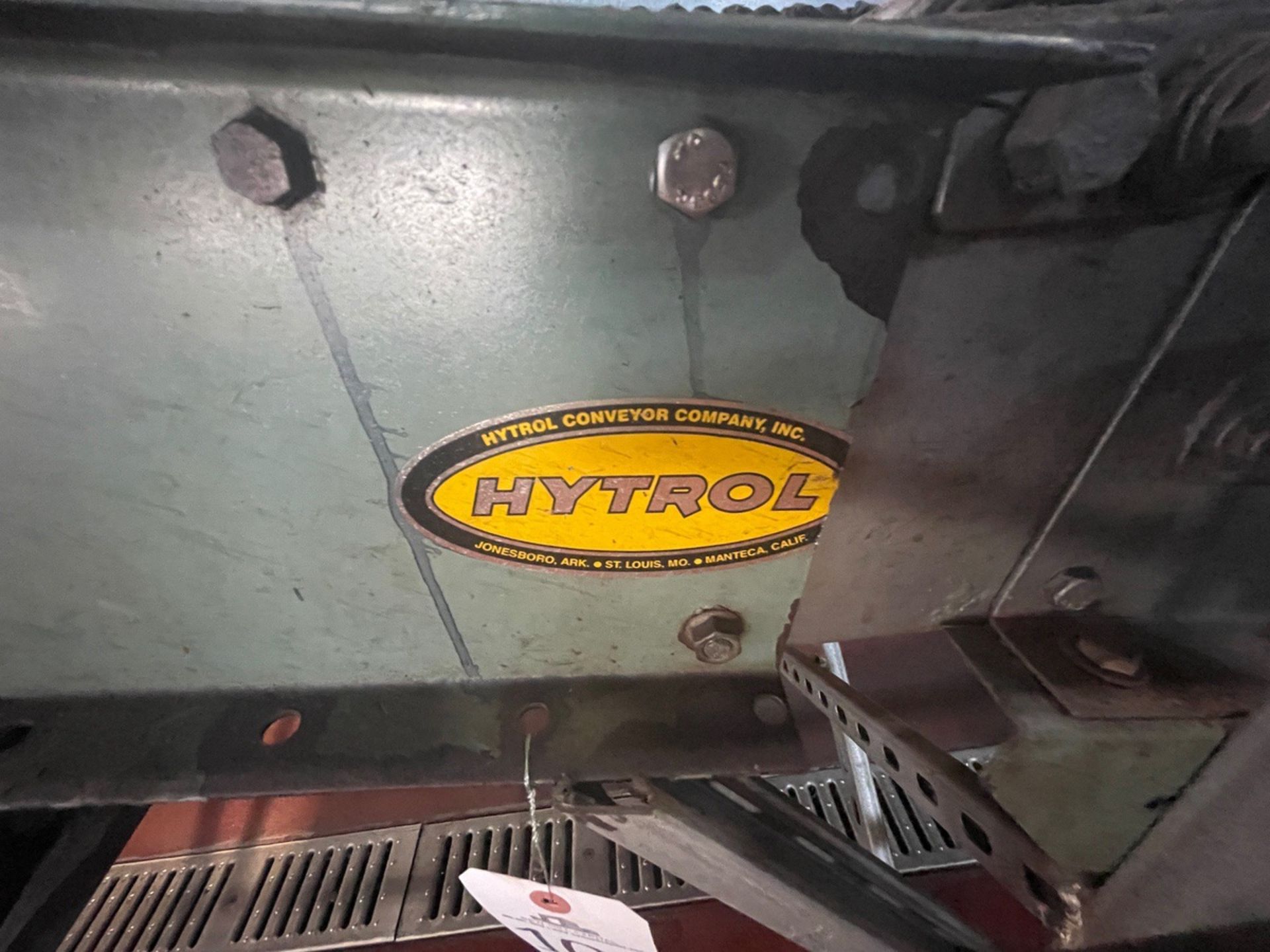 Hytrol FRB Belt Conveyor, Approx. 10' x 15", S/N 310175 | Rig Fee $175 - Image 2 of 3