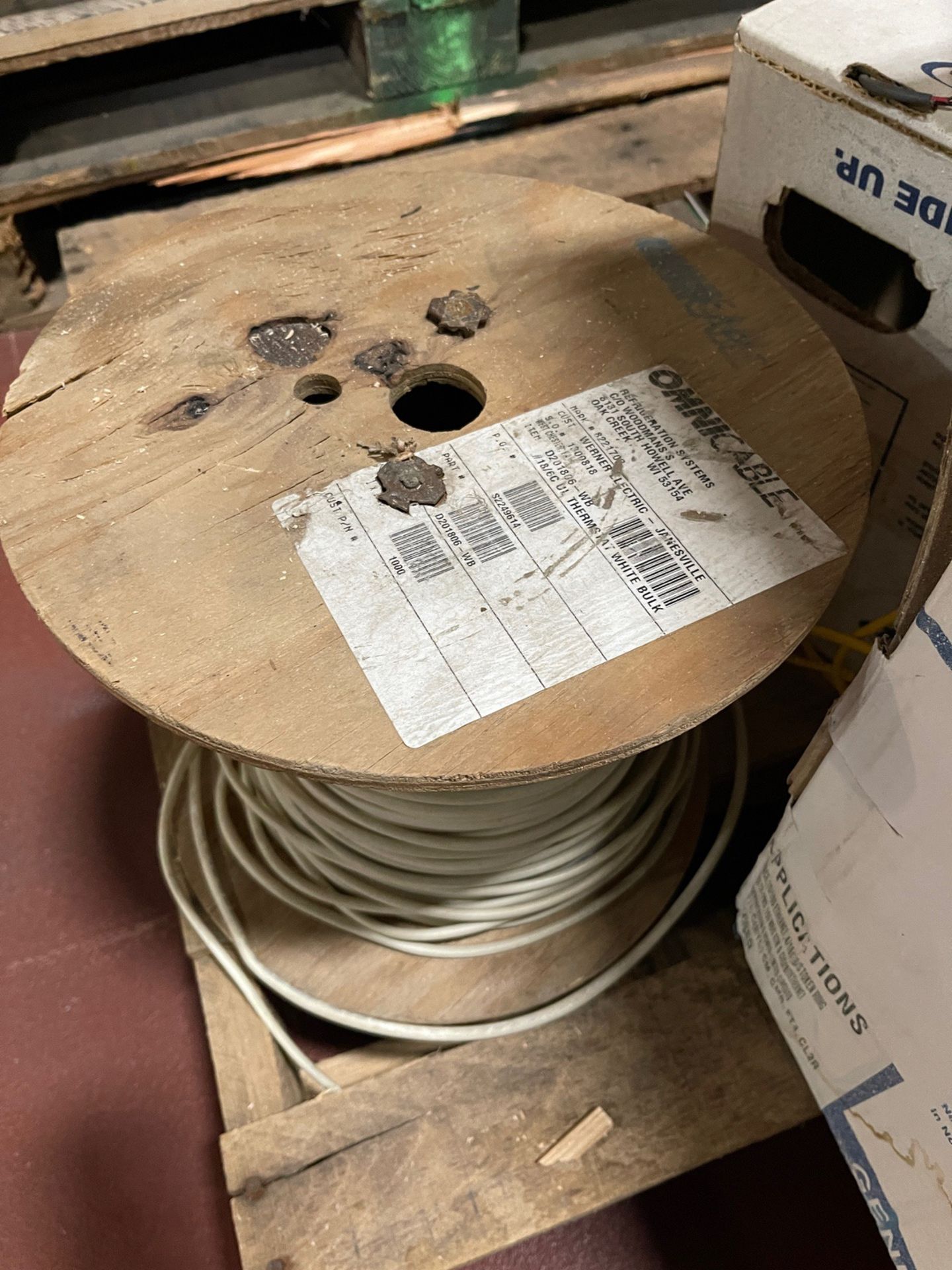 Pallet with Lot of Misc. Wire | Rig Fee $25 - Image 2 of 5