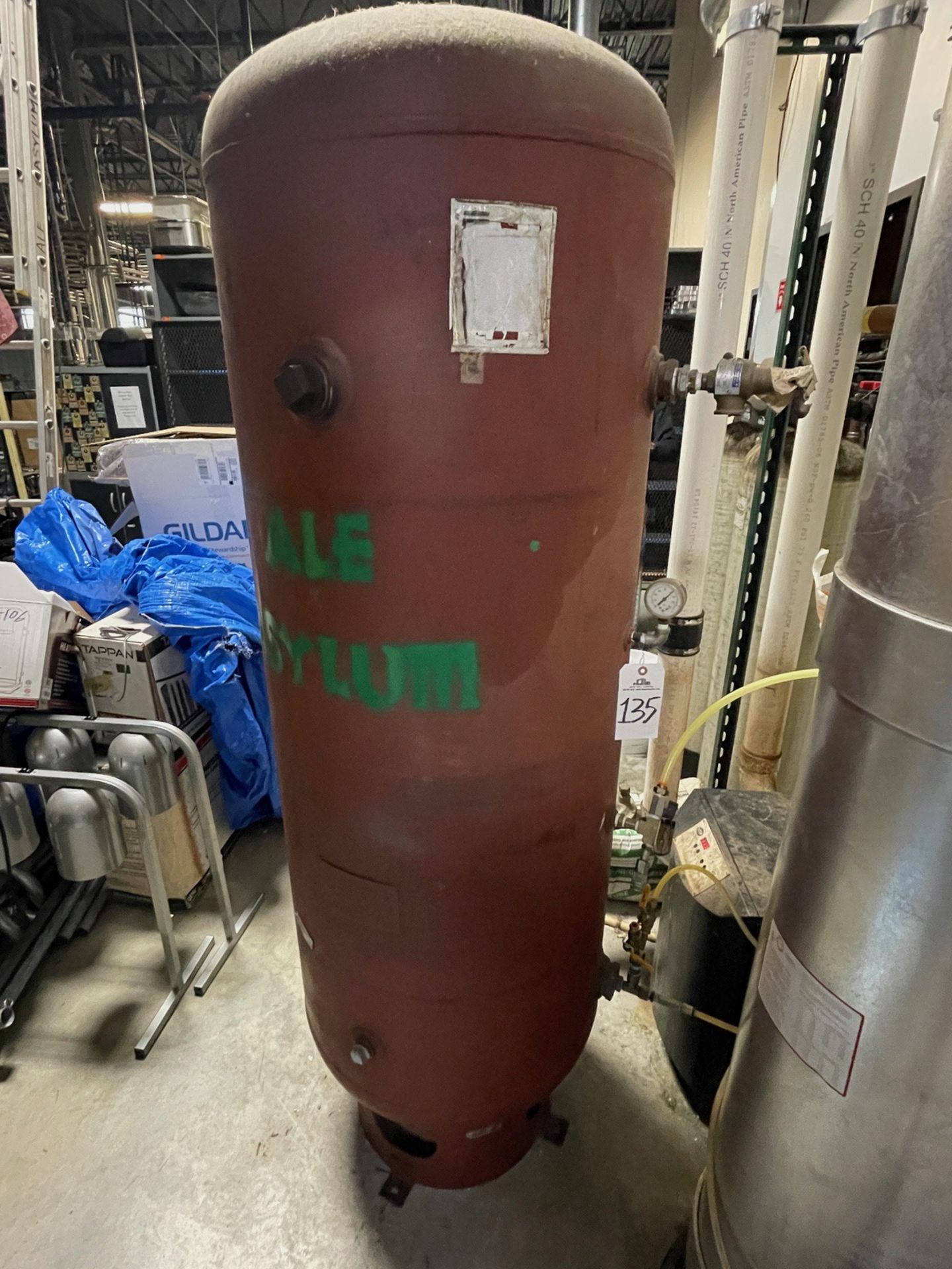 Boiler Blow Off Tank, Approx. 2' Diameter with 6'6" Height | Rig Fee $200