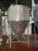 2011 Sprinkman 40 BBL Stainless Steel Fermenter, Glycol Jacketed, Cone Bottom, Atmospheric PSI, App