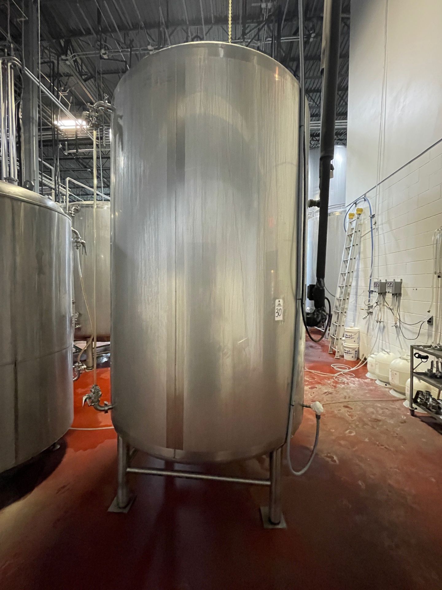 2009 Sprinkman 40 BBL Stainless Steel Holding Tank, Glycol Jacketed, Rounded Bottom | Rig Fee $1500 - Bild 7 aus 7
