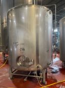 2008 Sprinkman 80 BBL Stainless Steel Holding Tank, Glycol Jacketed, Rounded Bottom, Atmospheric PSI