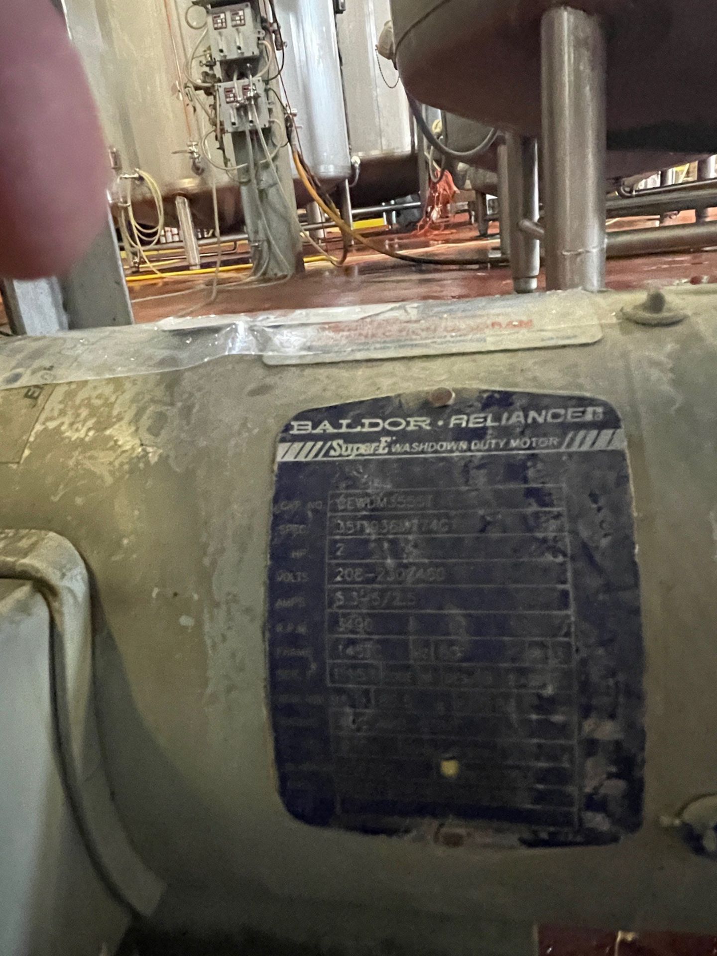 Fristam Centrifugal Transfer Pump, 2 HP Baldor Reliance | Rig Fee $100 - Image 3 of 4