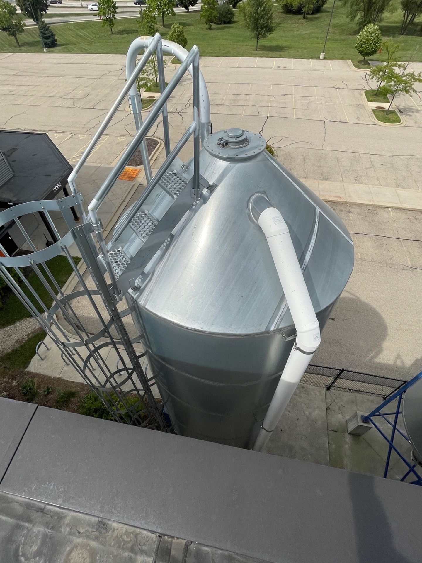 2013 Schuld/Bushnell 34.6 Ton Grain Silo, HP-60, 1730 Cubic ft, 10' x 18' Tank, S/N | Rig Fee $3500 - Image 11 of 12