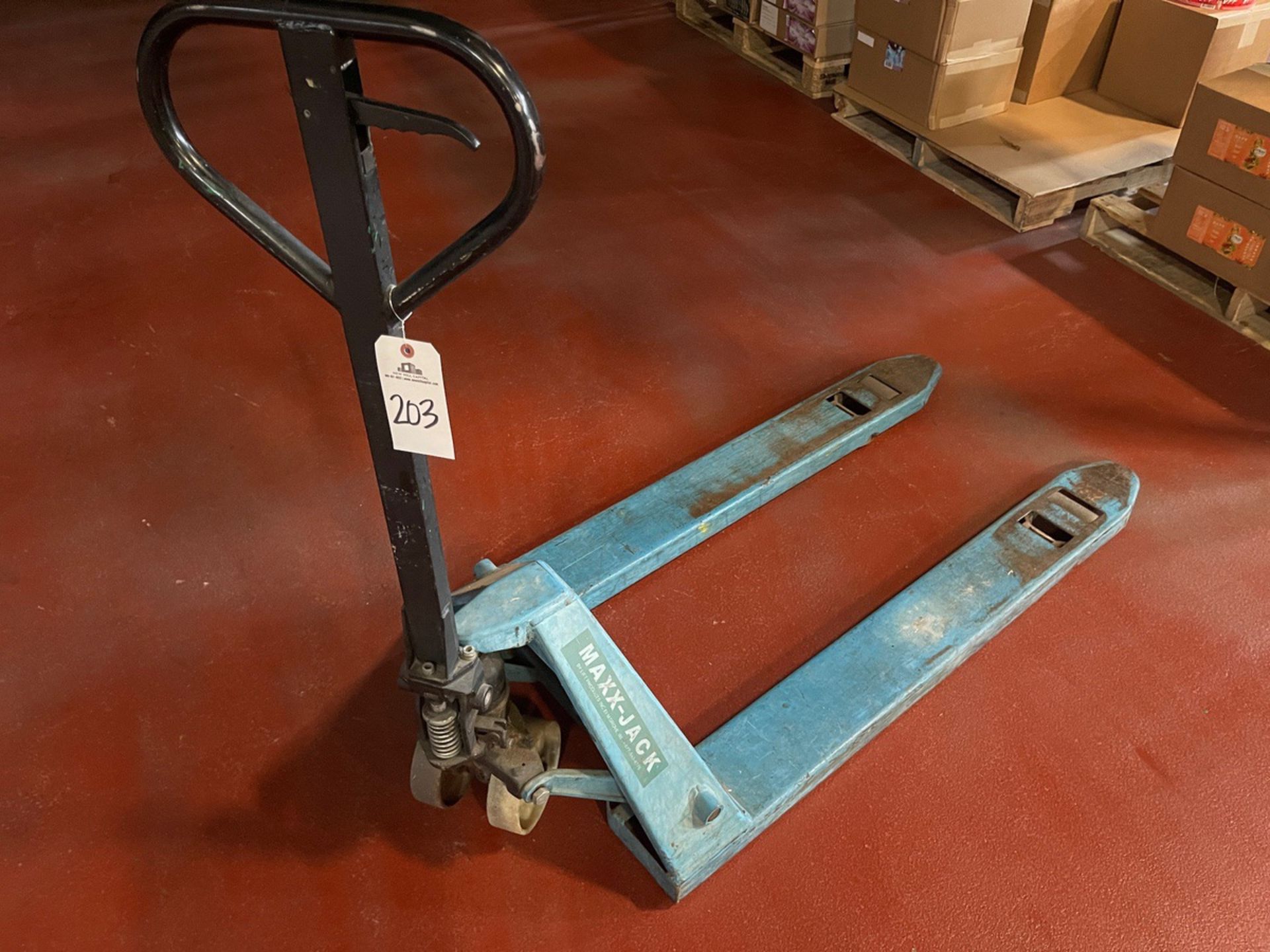 Maxx-Jack 5500 Lb. Capacity Pallet Jack with 48" Forks | Rig Fee $10