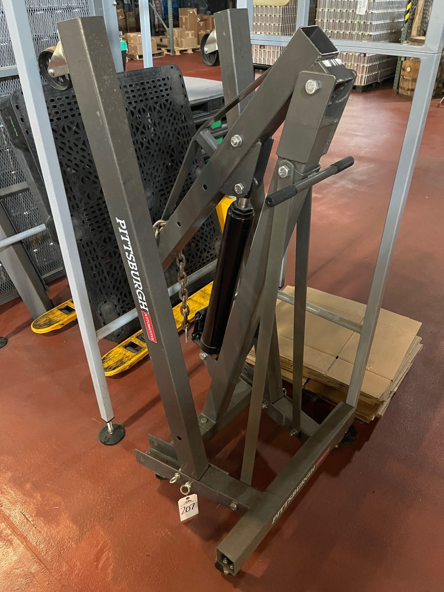 Pittsburgh 2 Ton Folding Crane, Item 69514 | Rig Fee $75