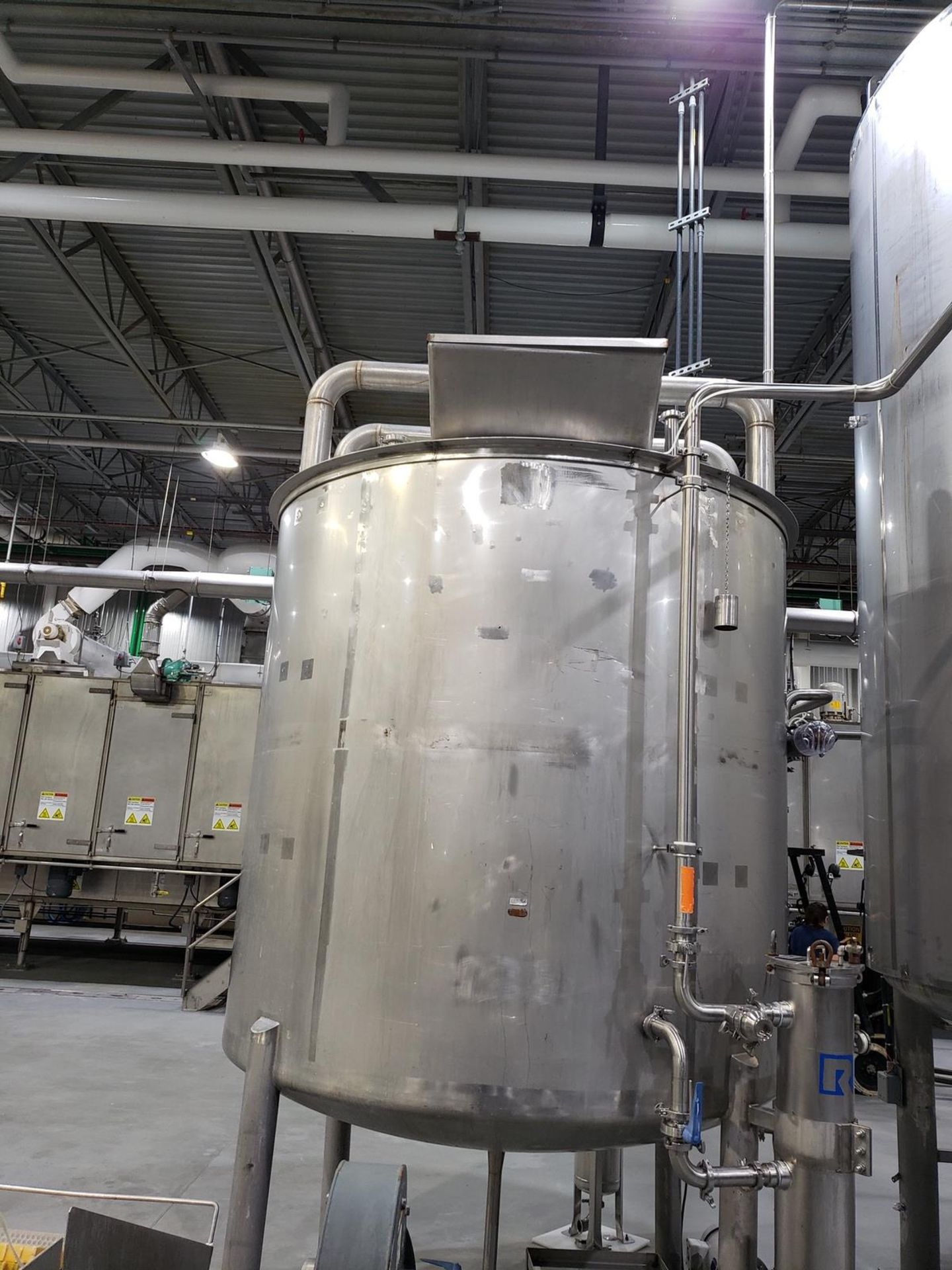 1,800 Gallon Stainless Steel Storage Tank | Rig Fee: $1000 - Image 3 of 3