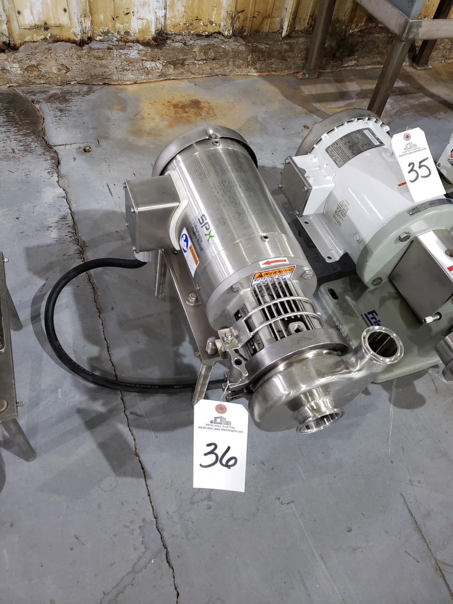 Sanitary Centrifugal Pump, HP 1 | Rig Fee: $35