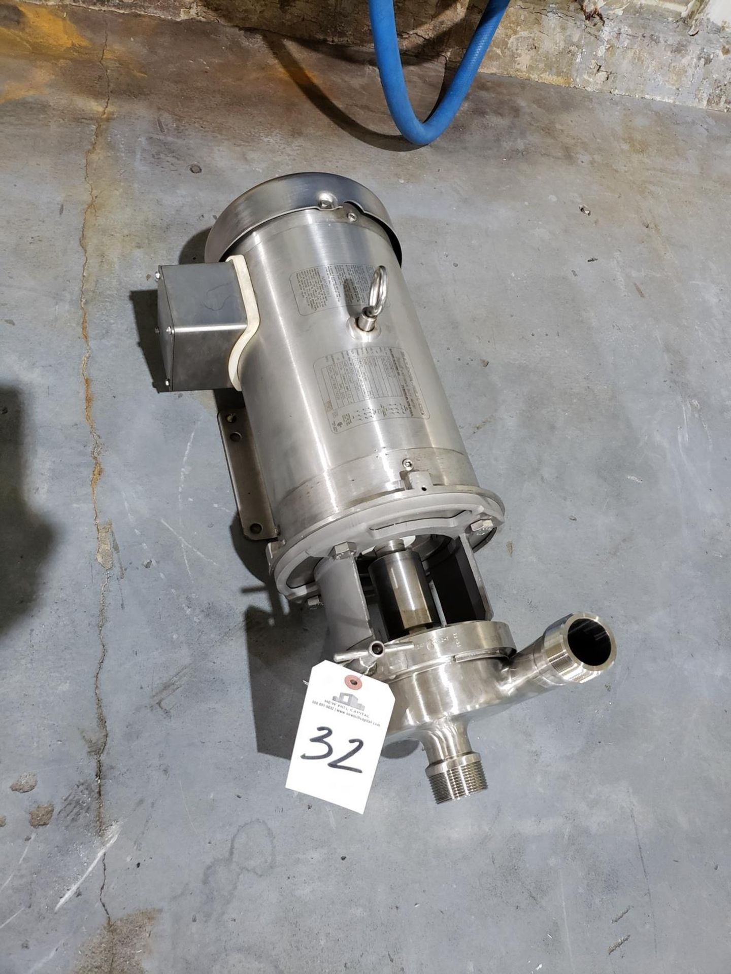 Sanitary Centrifugal Pump, HP 5 | Rig Fee: $35