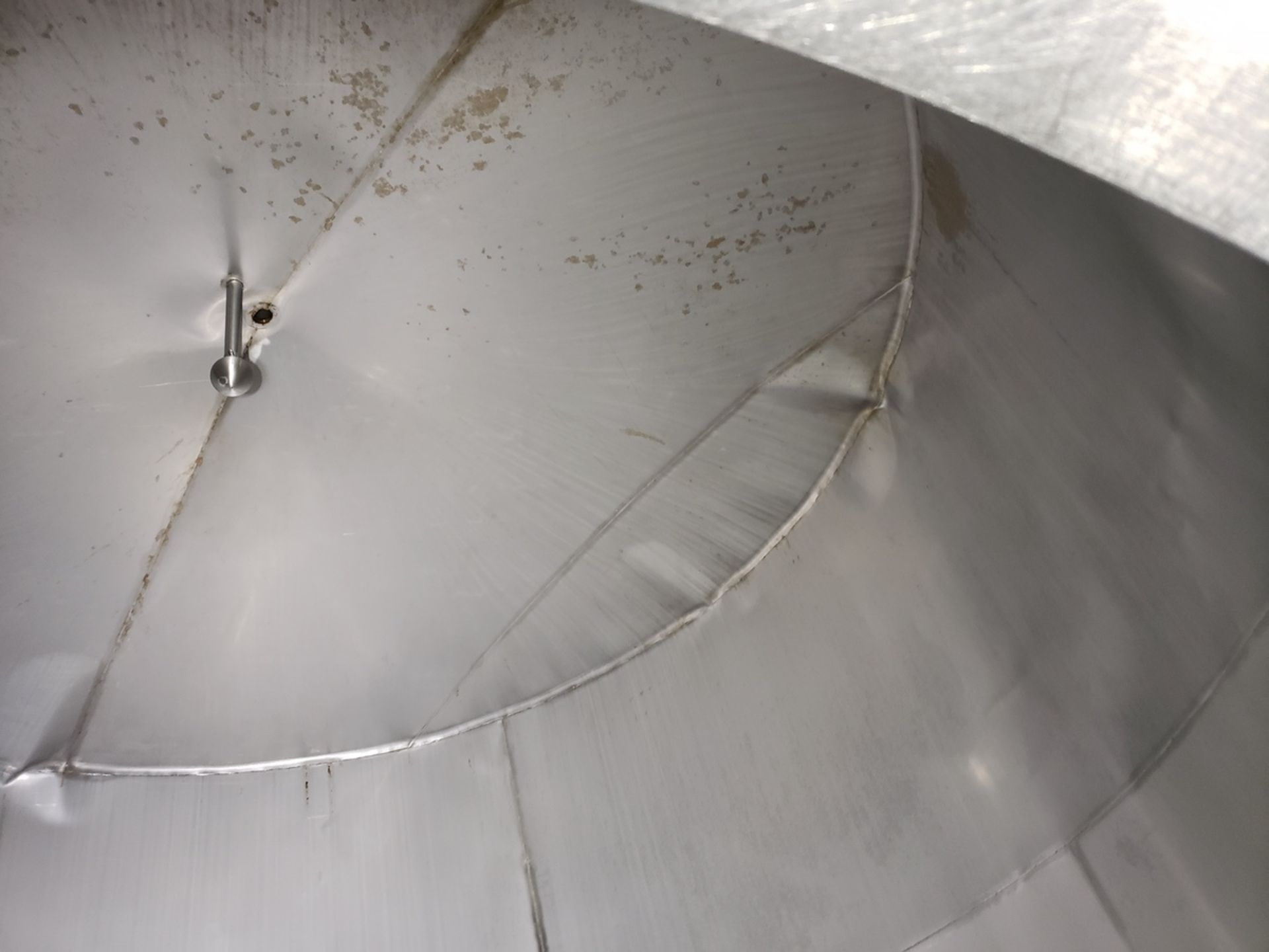 4,000 Gallon Stainless Steel Storage Tank, 15' Overall Height | Rig Fee: $3200 - Image 3 of 5