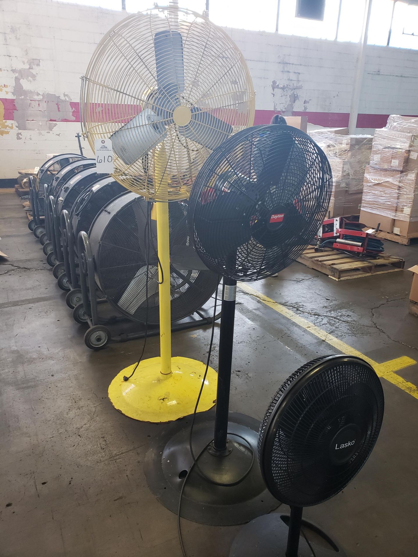 Lot of (3) Pedestal Fans | Rig Fee: $25