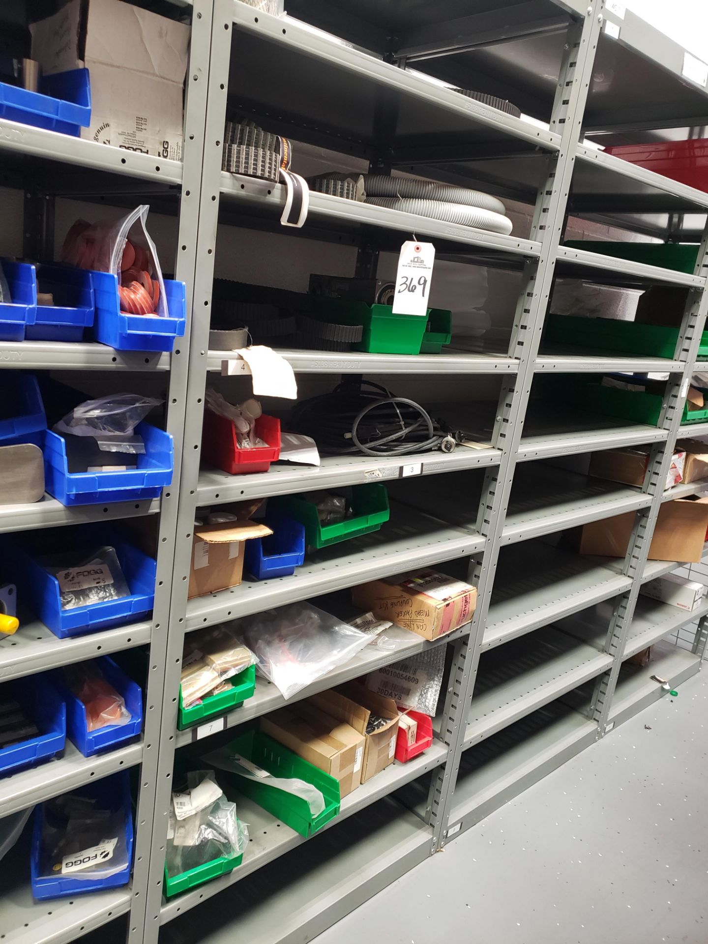 Contents of Storage Shelves and Spare Parts (Tagged as Lots 354 - 370) | Rig Fee: $1500 - Image 16 of 17
