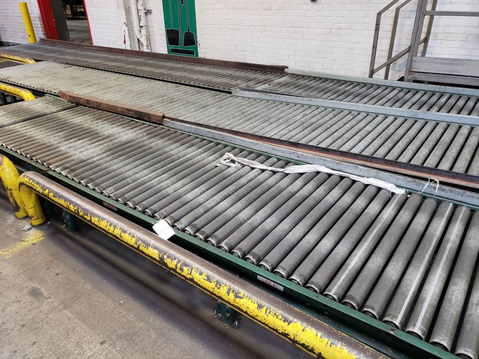 Lot of 36" Roller Conveyor Sections | Rig Fee: $750