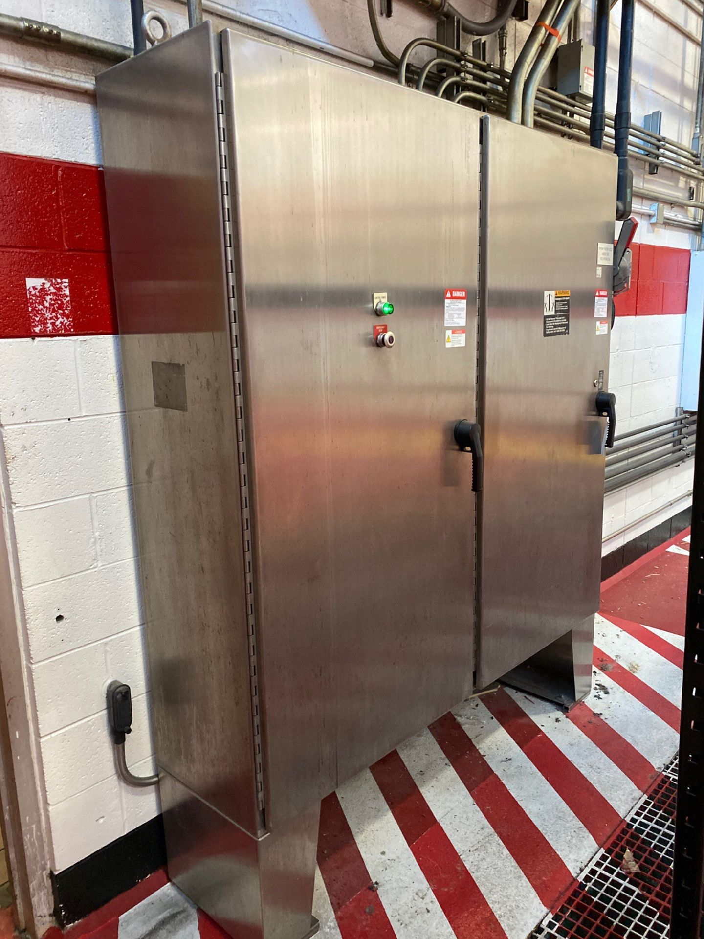 Stainless Steel Control Enclosure, Syrup Room MCC | Rig Fee: $350