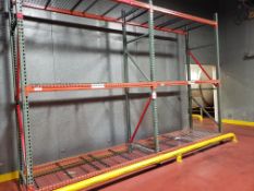 Lot of Pallet Racking | Rig Fee: $150