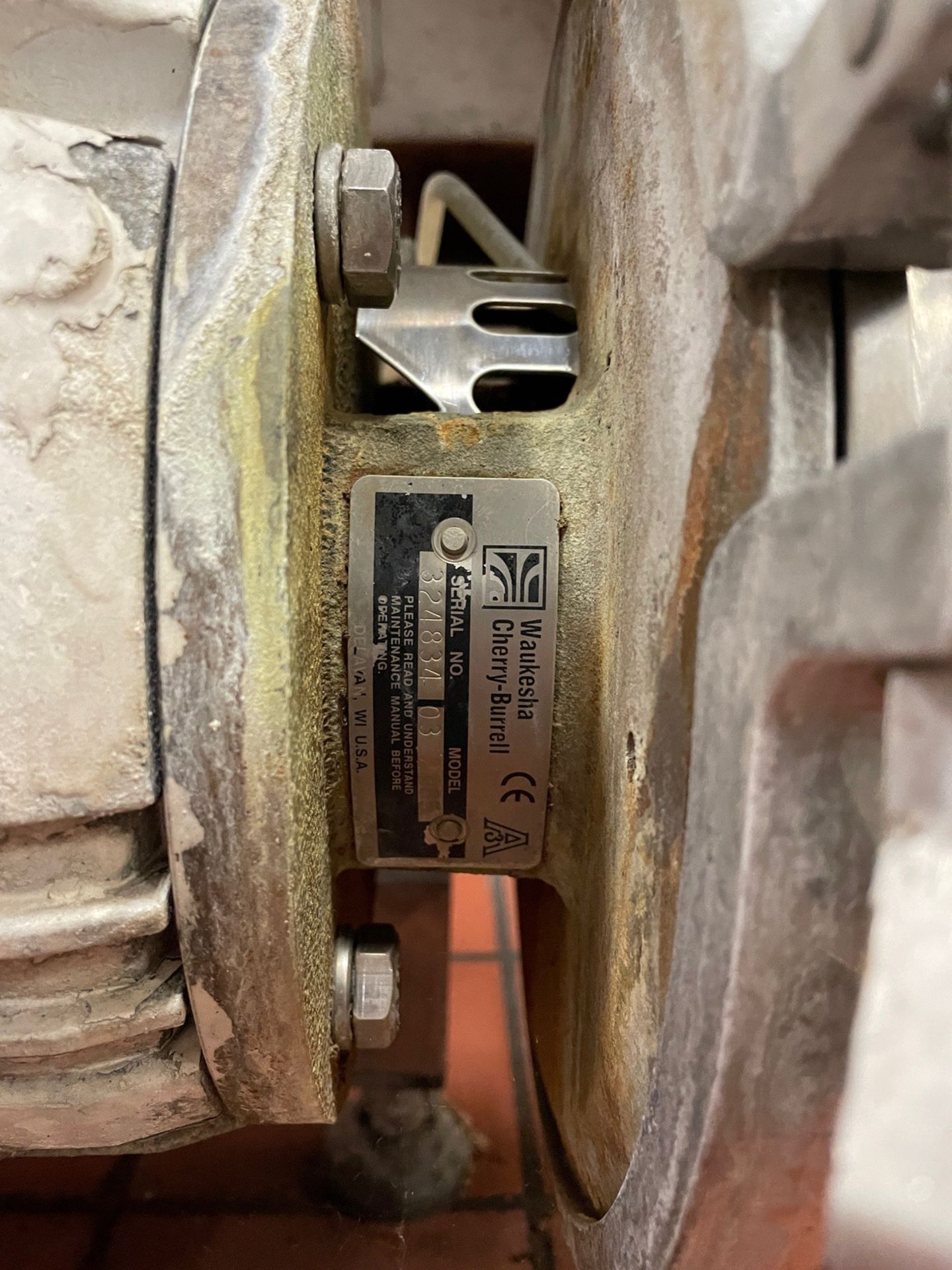 Waukesha Cherry Burrell Centrifugal Pump, 7.5 HP, Model 2085, S/N: 324834-03 | Rig Fee: $150 - Image 2 of 4