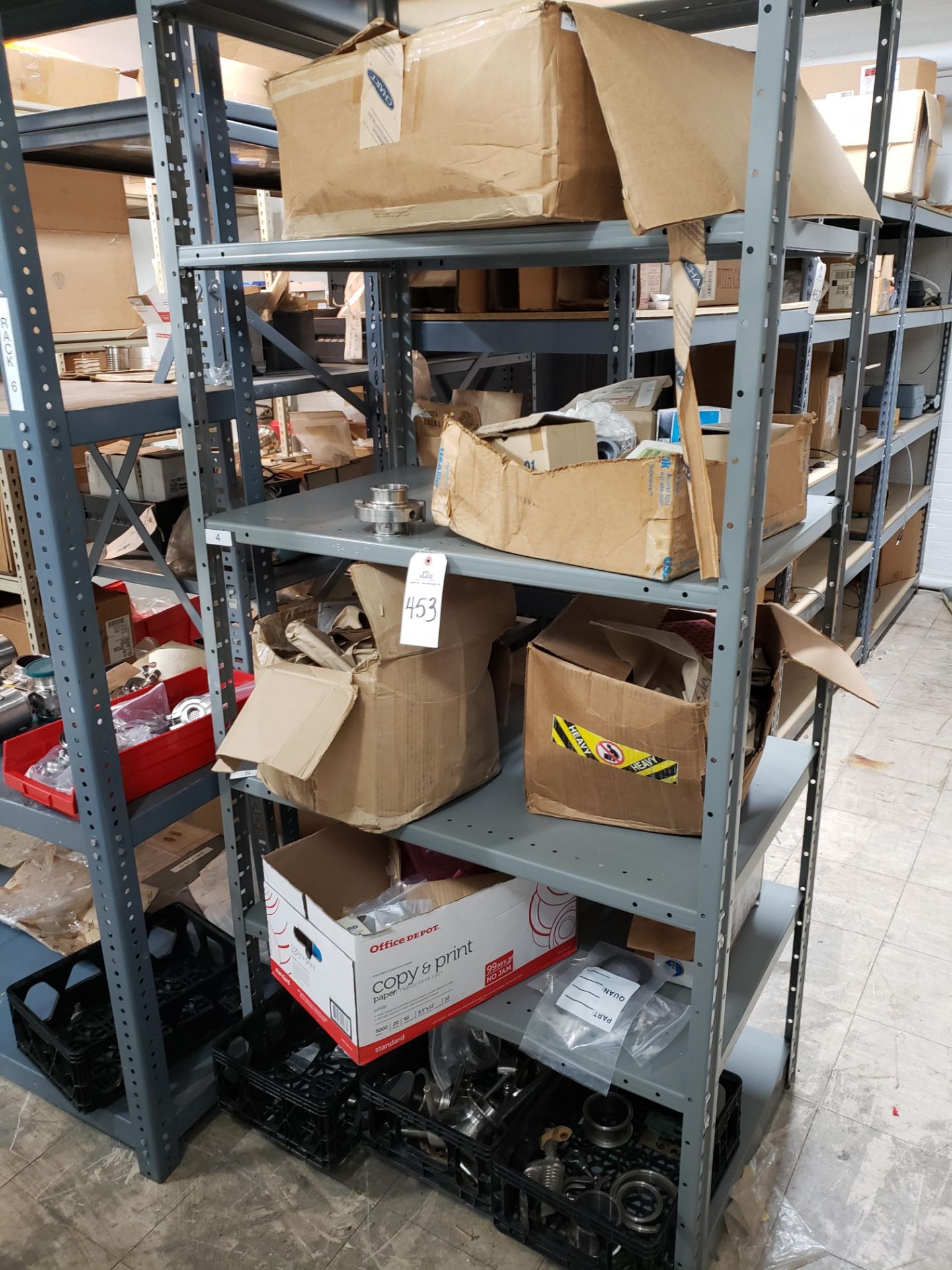 Contents of Storage Shelves and Spare Parts (Tagged as Lots 452 - 458), Lot 452: Con | Rig Fee: $300 - Image 2 of 7