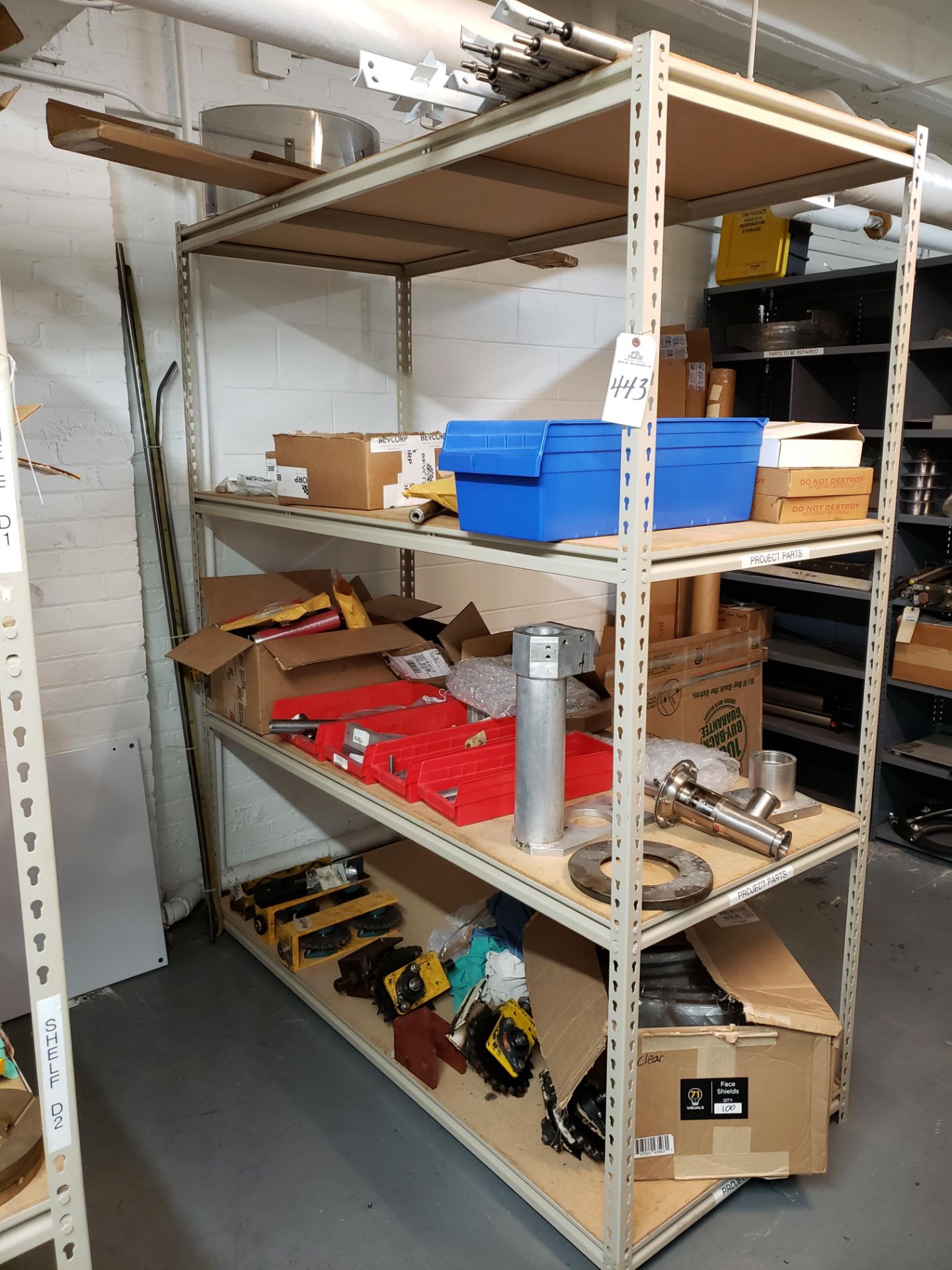 Contents of Storage Shelves and Spare Parts (Tagged as Lots 441 - 450), Lot 441: Sto | Rig Fee: $500 - Image 3 of 10