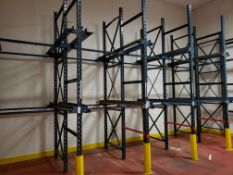 Lot of Drive-In Pallet Racking | Rig Fee: $200