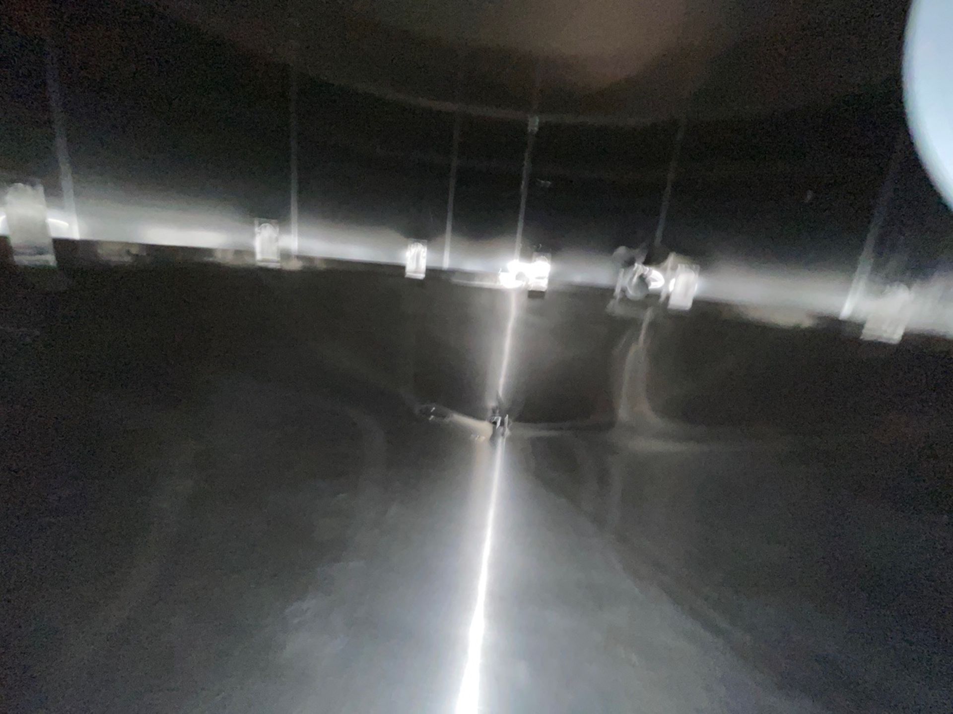 Cherry Burrell 15,000 Gallon Stainless Steel Horizontal Agitated Tank, Dish Bottom, | Rig Fee: $6000 - Image 8 of 11