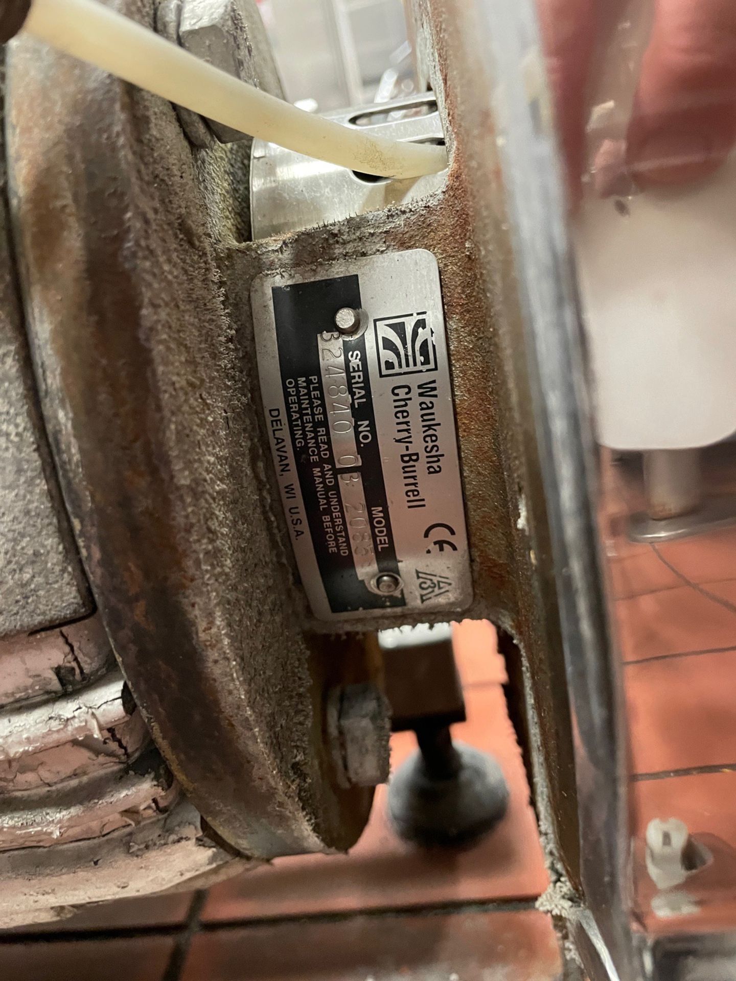Waukesha Cherry Burrell Centrifugal Pump, 7.5 HP, Model 2085, S/N: 324840-03 | Rig Fee: $150 - Image 2 of 3