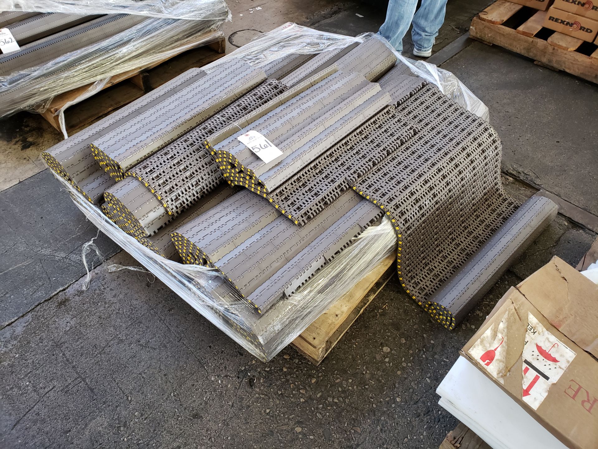Pallet Lot, Conveyor Belt Material - Subj to Bulk | Rig Fee: $50