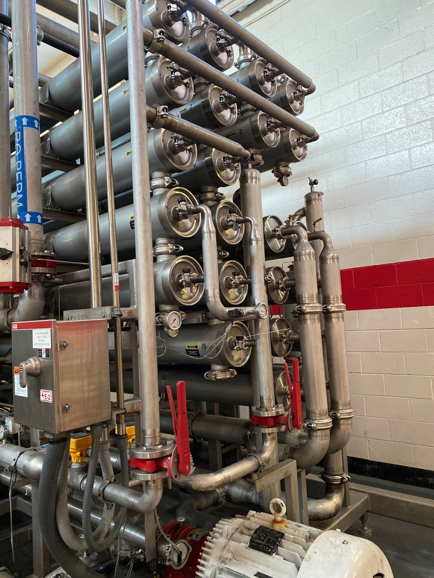 2011 GE Process UF Reverse Osmosis System, Model UF/RO BEV-400 SS, 400 GPM Permeate | Rig Fee: $4250 - Image 2 of 13