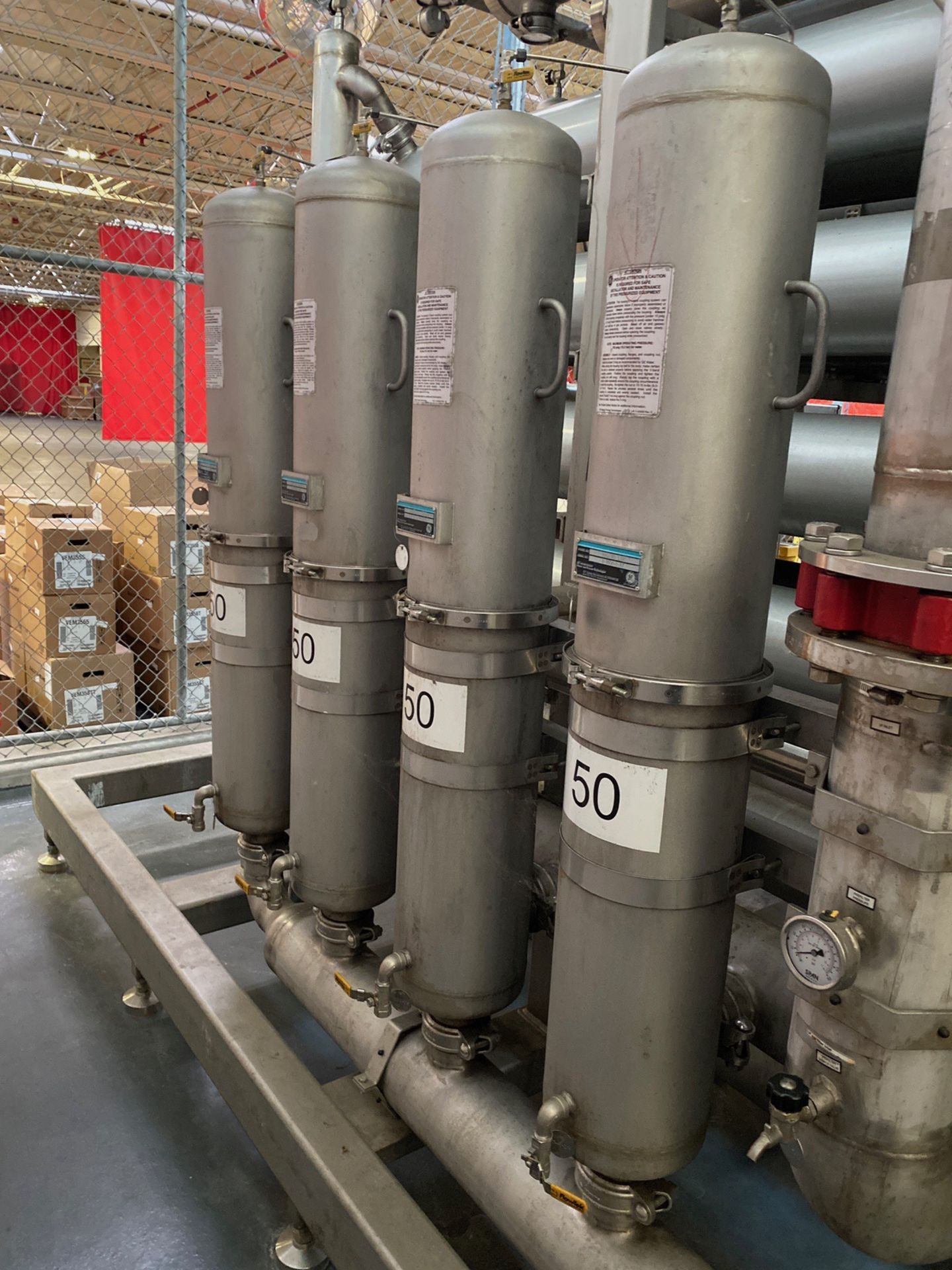 2011 GE Process UF Reverse Osmosis System, Model UF/RO BEV-400 SS, 400 GPM Permeate | Rig Fee: $4250 - Image 9 of 13