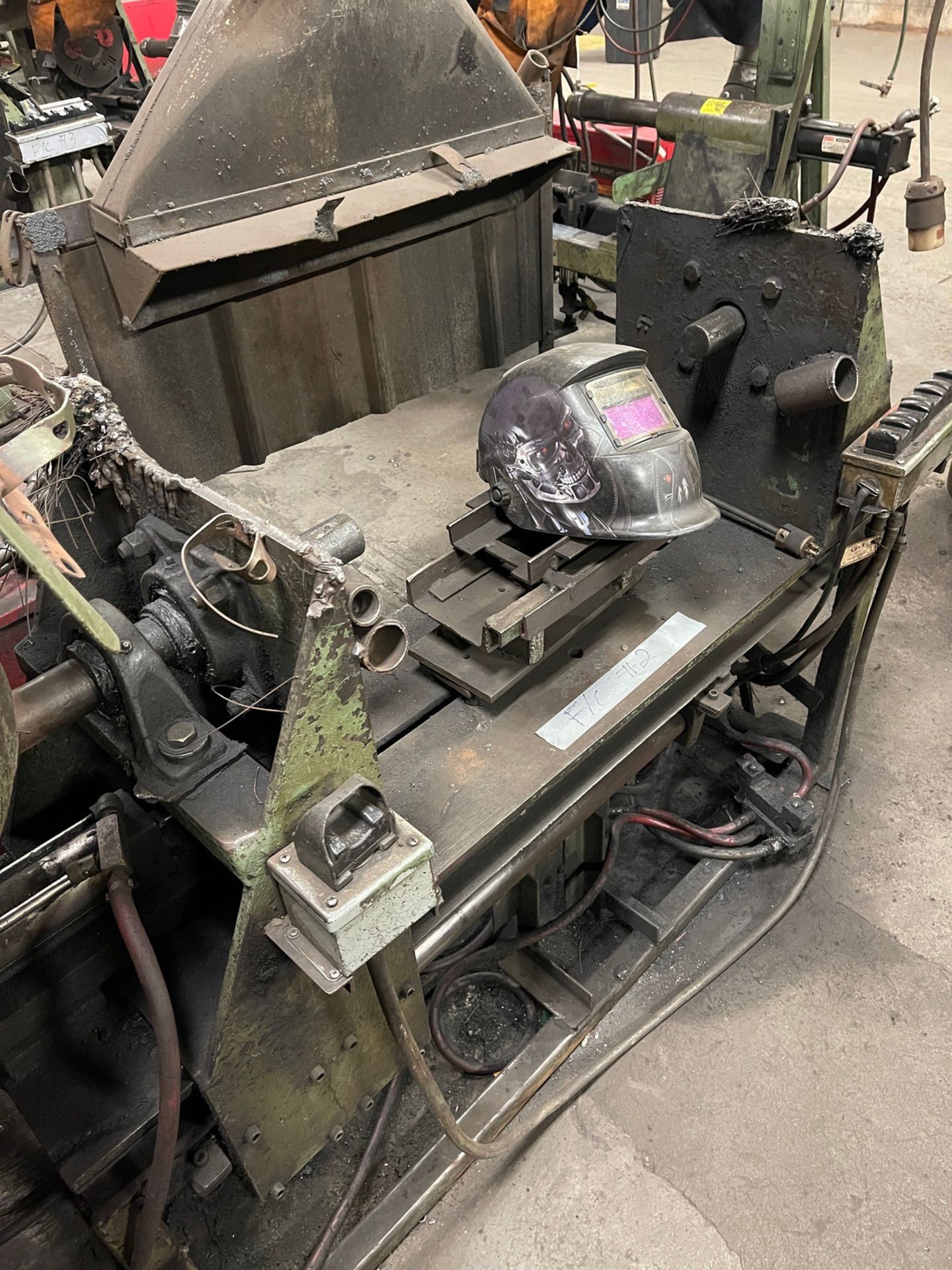 Foot Ring and Collar Welder, Pneumatic Clamping Fixture with Two-Hand Controls | Rig Fee $100 - Image 2 of 2