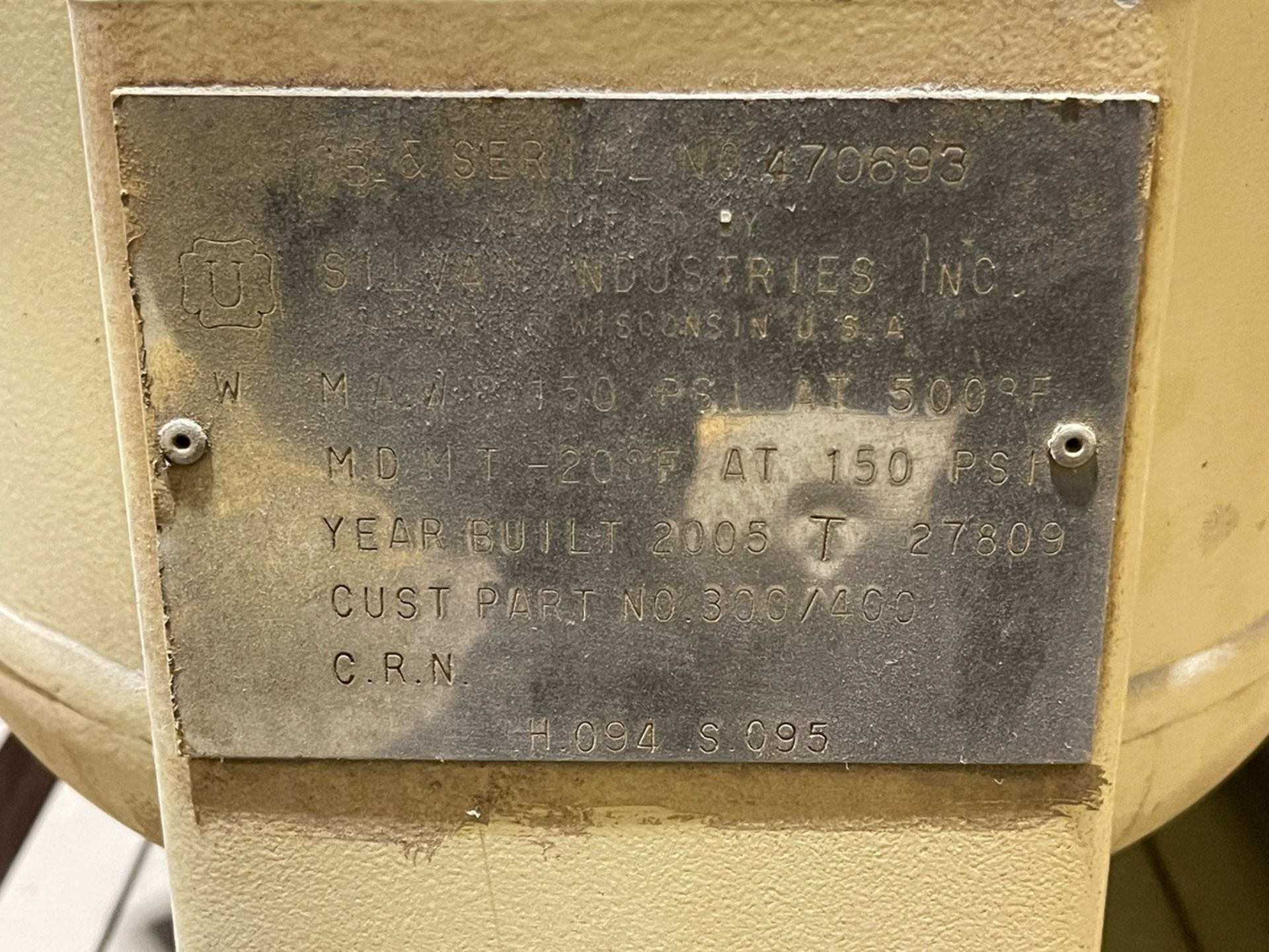 Ingersoll Rand Compressed Air Dryer, Model #TZ300-EMS, Serial #13841-2, Attached to | Rig Fee $100 - Image 3 of 4