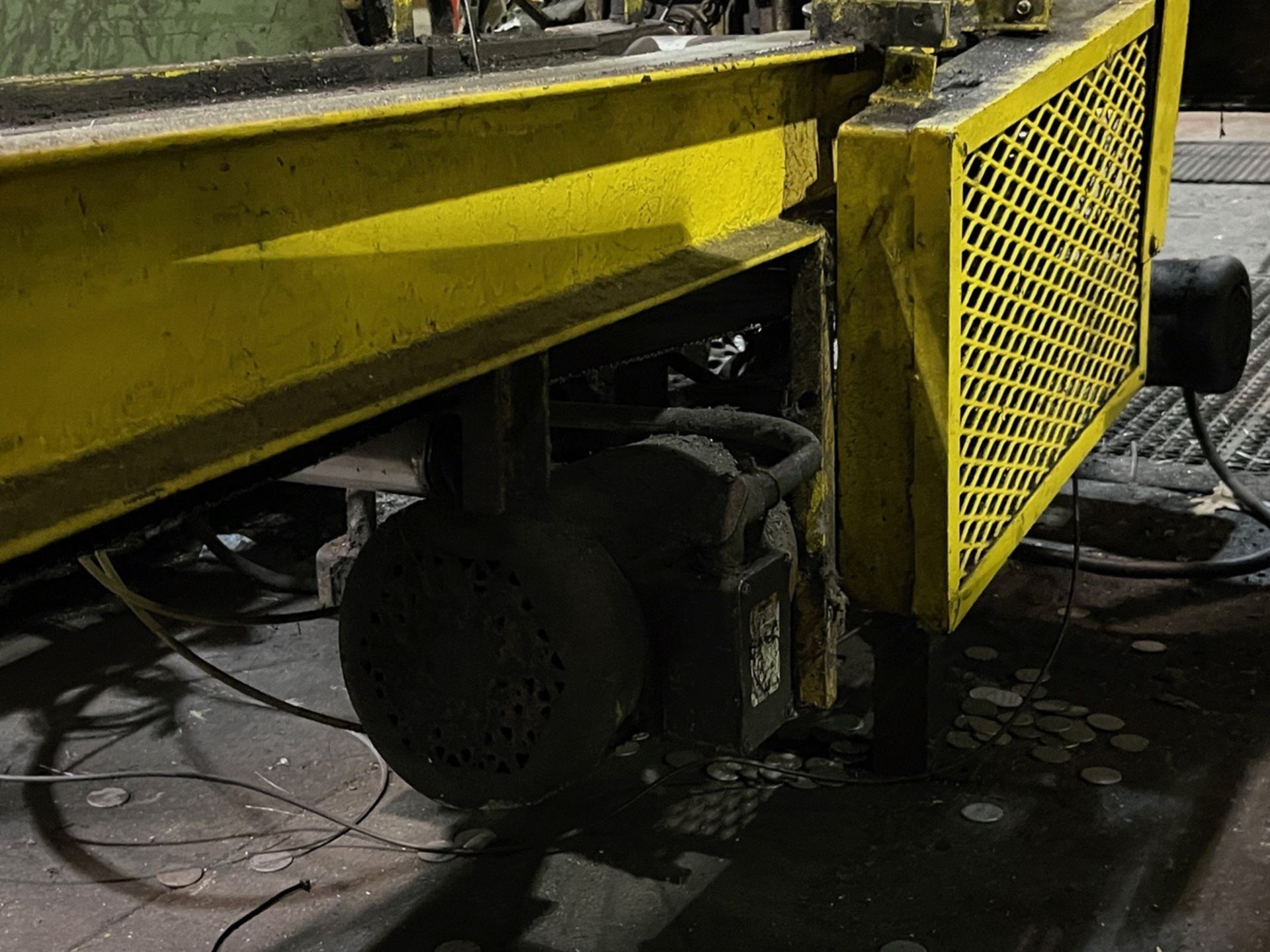 Powered Steel Roller Conveyor, Approx. 14" x 21' | Rig Fee $100 - Image 2 of 2