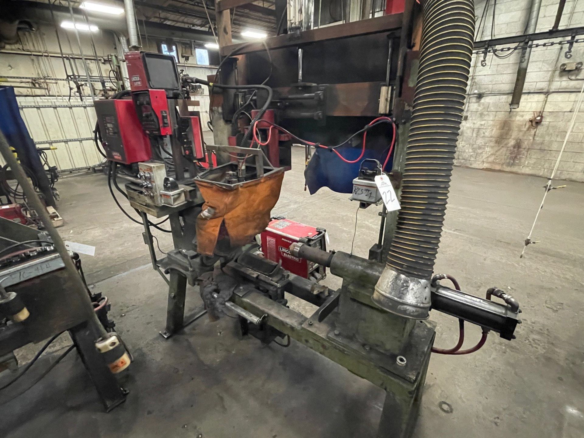 Auto Tracking Round Seam Welder, Lincoln Seam Tracker, Lincoln 84 Power Feeder, Pne | Rig Fee $100