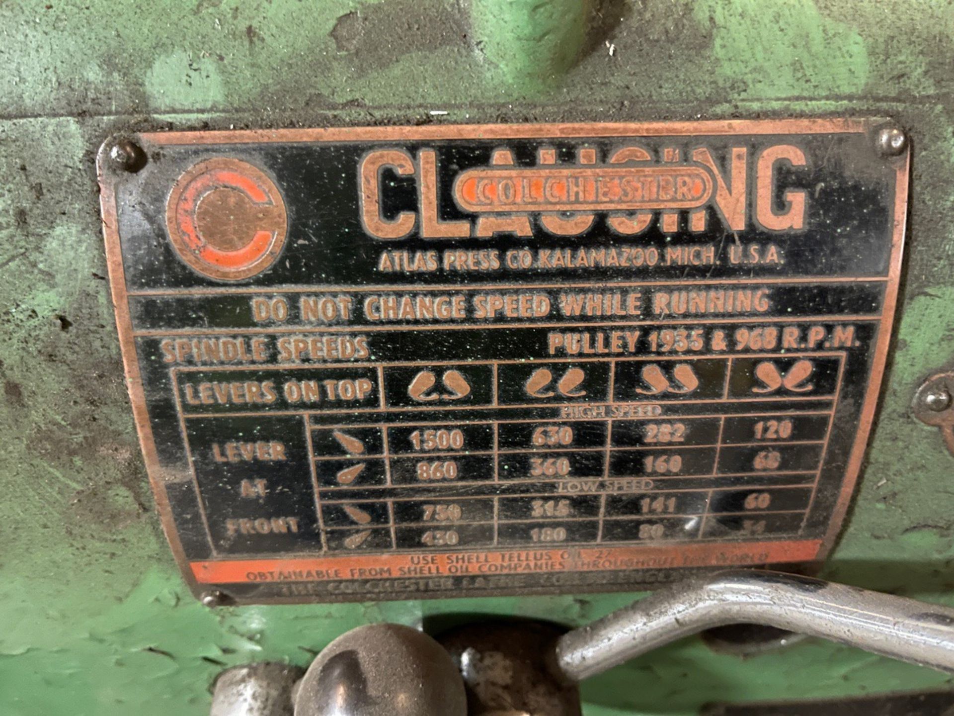 Clausing Engine Lathe | Rig Fee $250 - Image 3 of 4