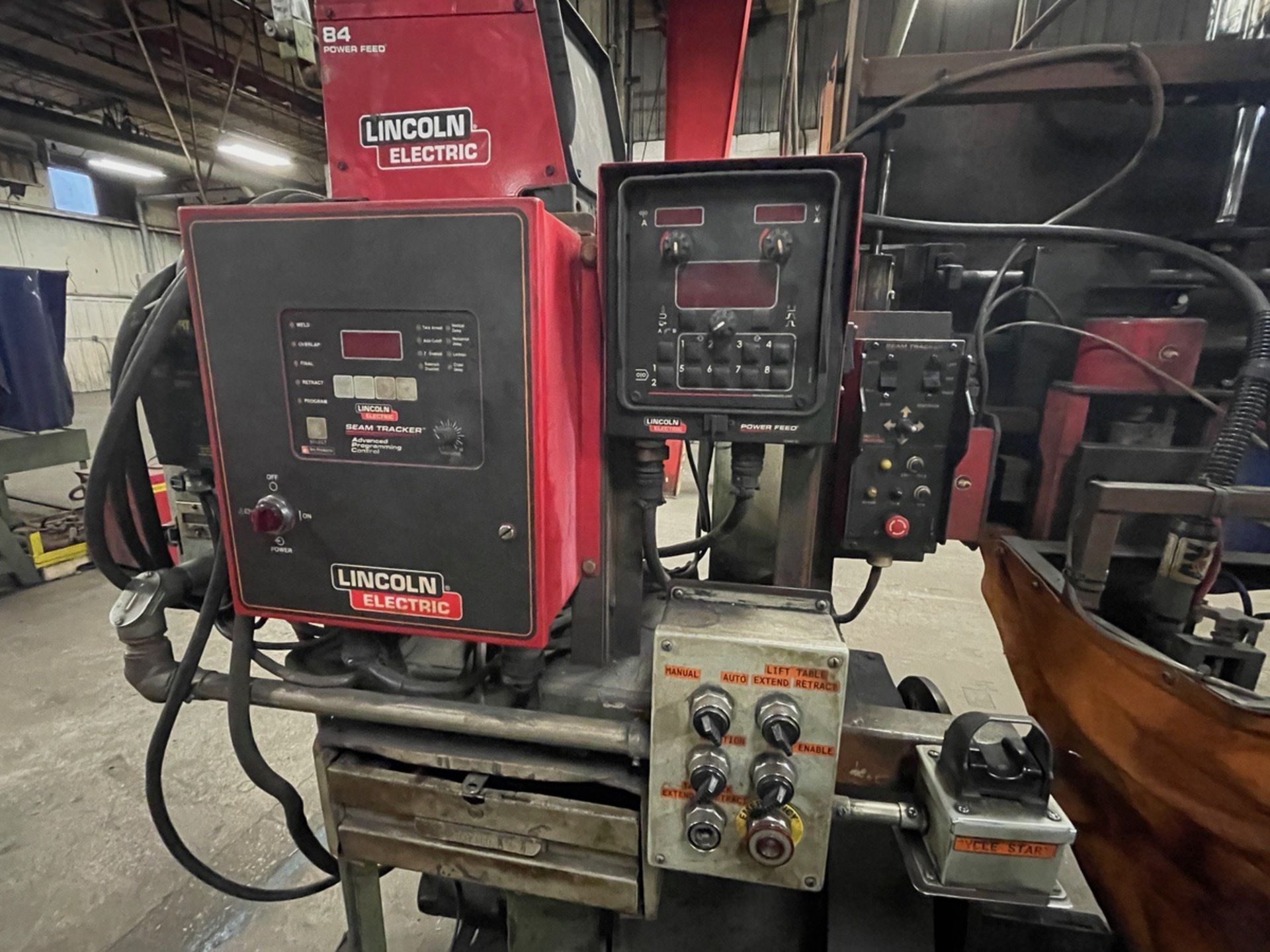 Auto Tracking Round Seam Welder, Lincoln Seam Tracker, Lincoln 84 Power Feeder, Pne | Rig Fee $100 - Image 2 of 3