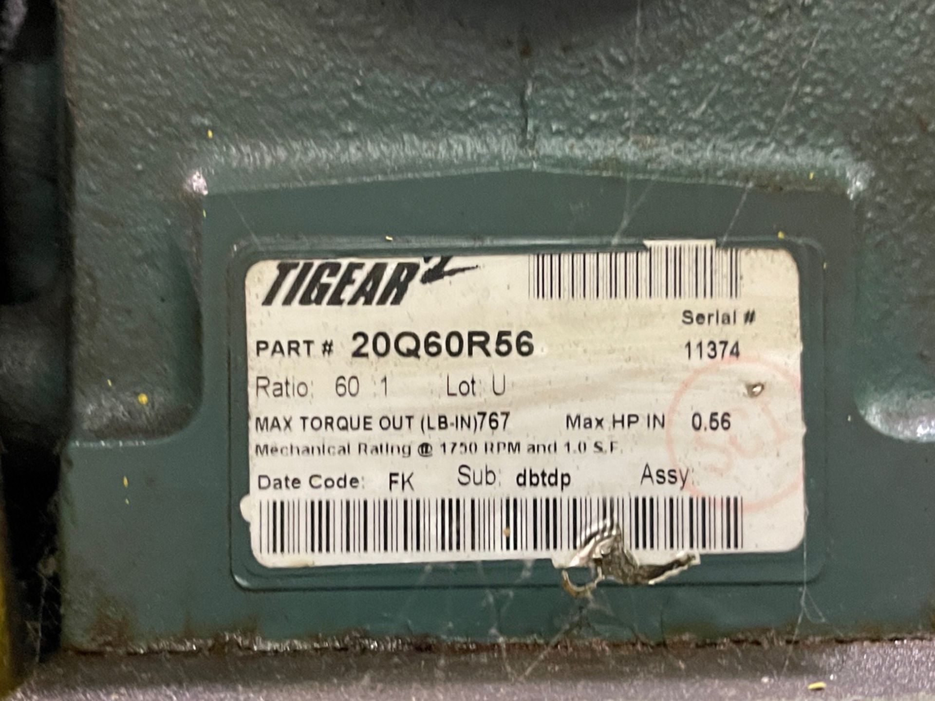 Tigear Powered Belt Conveyor, Approx. 34" x 13' | Rig Fee $100 - Image 3 of 3