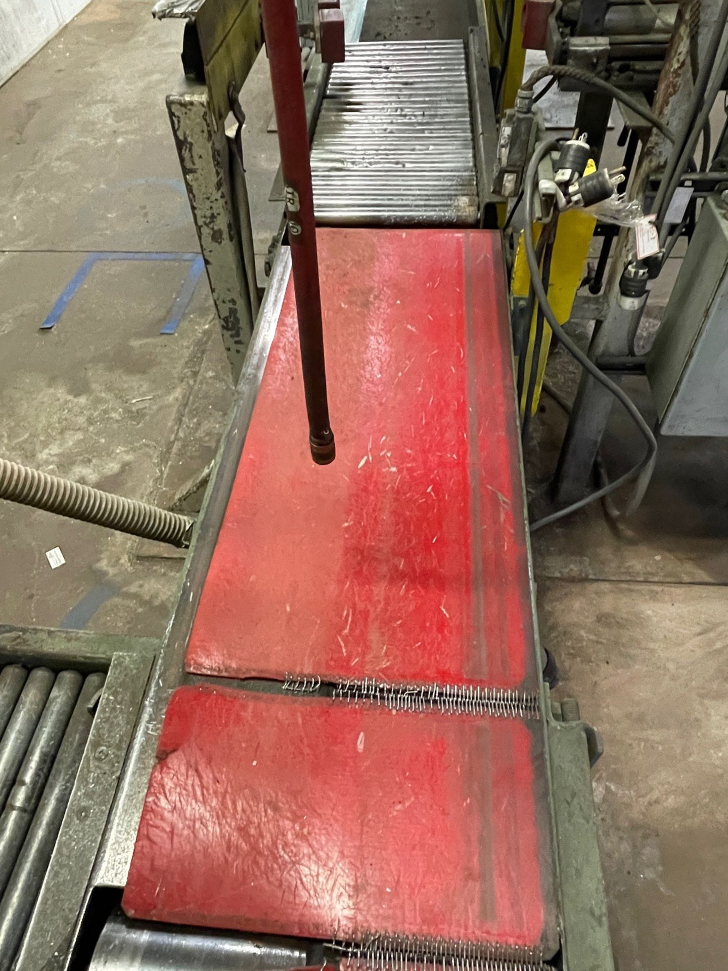 Powered Belt/Steel Roller Conveyor, Approx. 14" x 7' | Rig Fee $50 - Image 2 of 3
