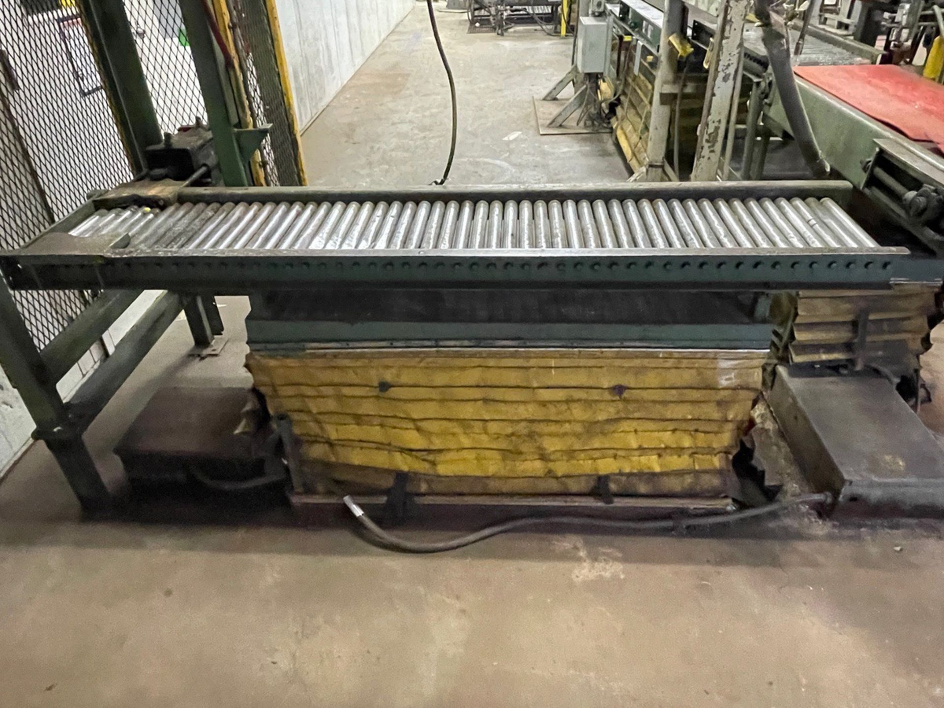 Powered Adjustable Height Steel Roller Conveyor, Approx. 14" x 6'6" | Rig Fee $50 - Image 2 of 2