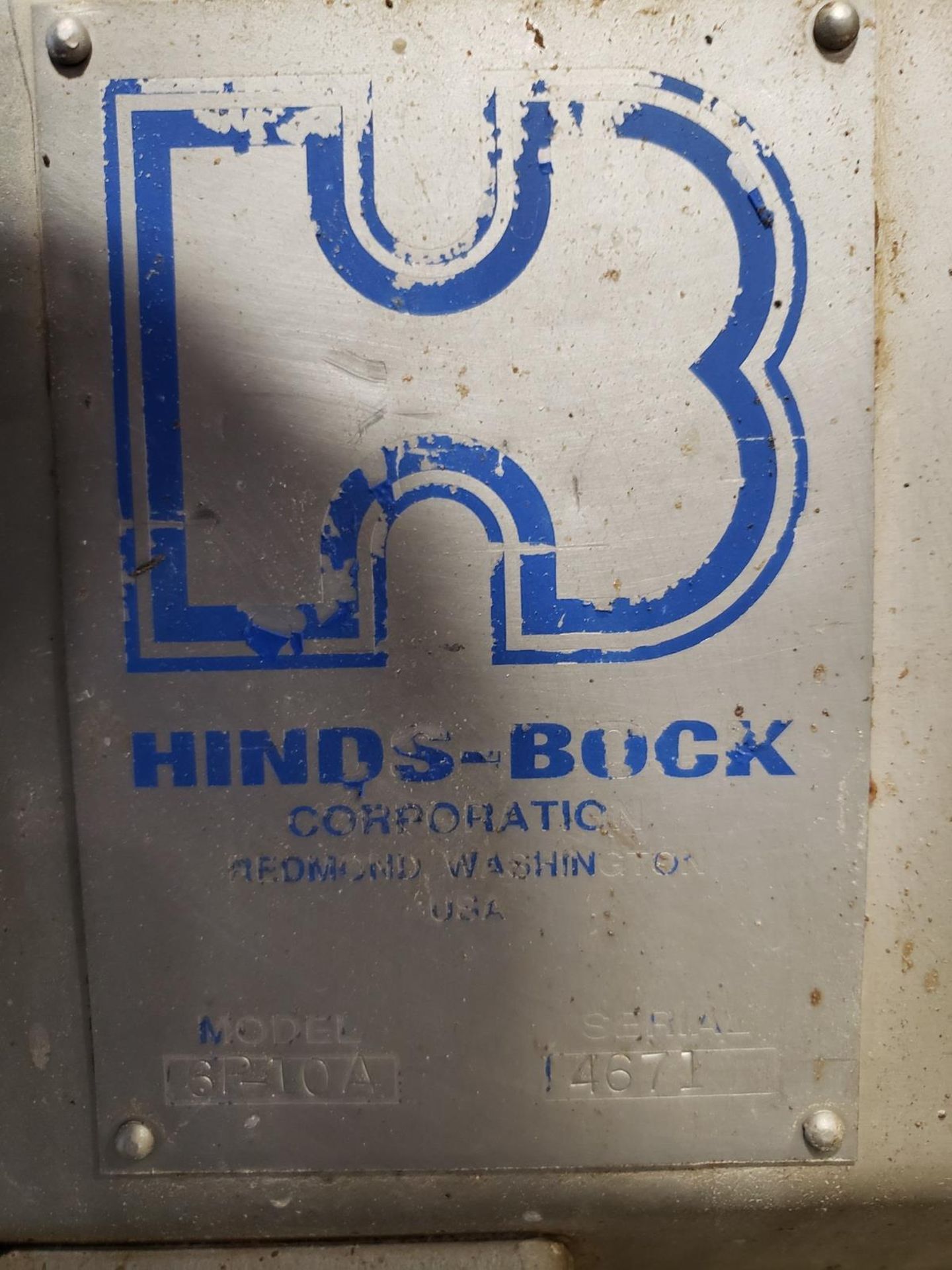 Hinds Bock Portable 6-Head Depositor, M# 6P-10A, S/N 4671 | Rig Fee: $300 - Image 2 of 6