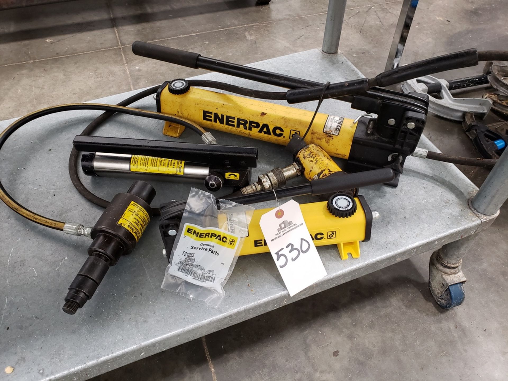 Lot of (3) Hydraulic Jacks | Rig Fee: $10