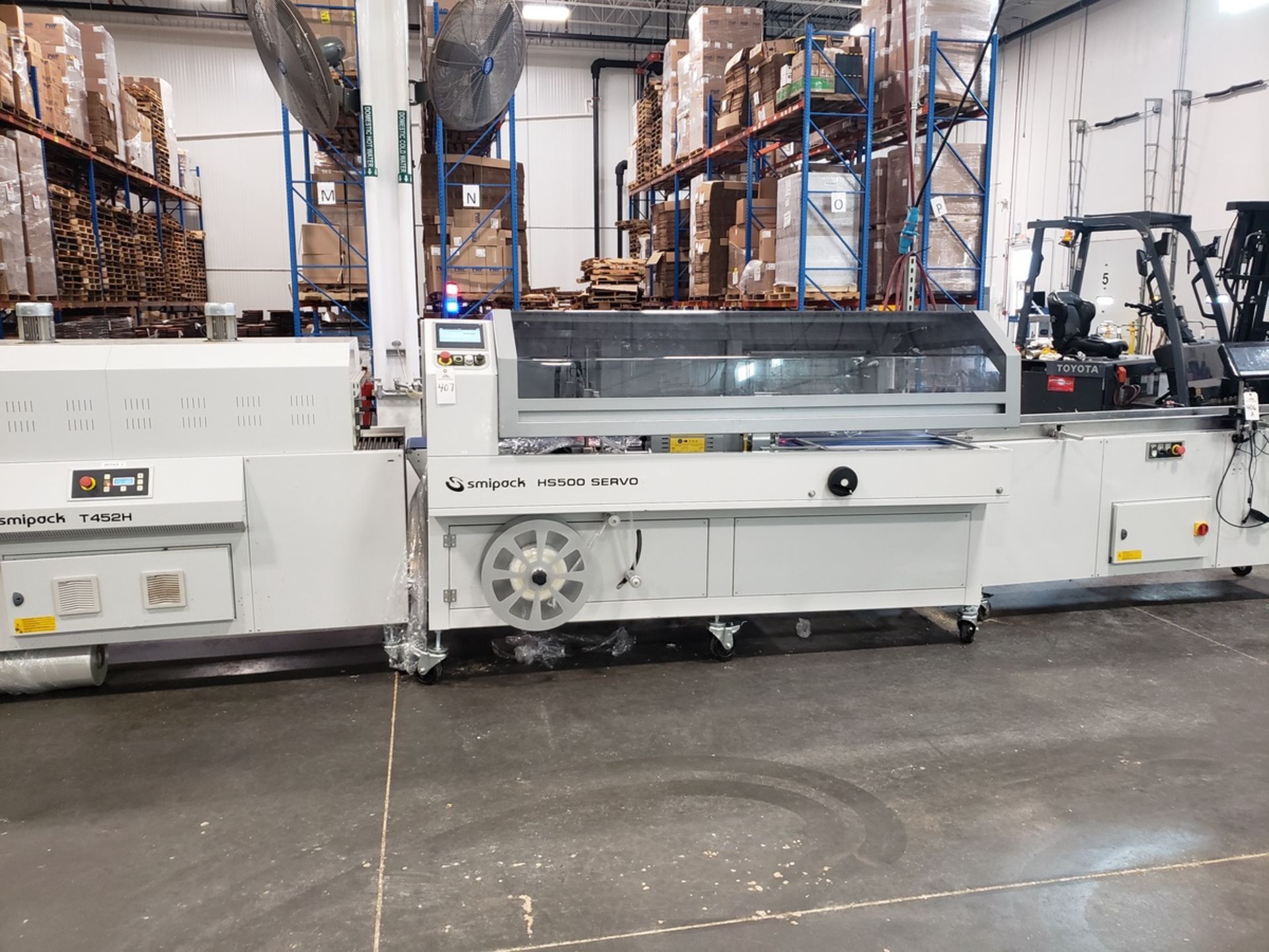 2019 SMIPack Horizontal Flow / Shrink Wrapper, M# HS500 SERVO, S/N 6889, W/ T452H Sh | Rig Fee: $450