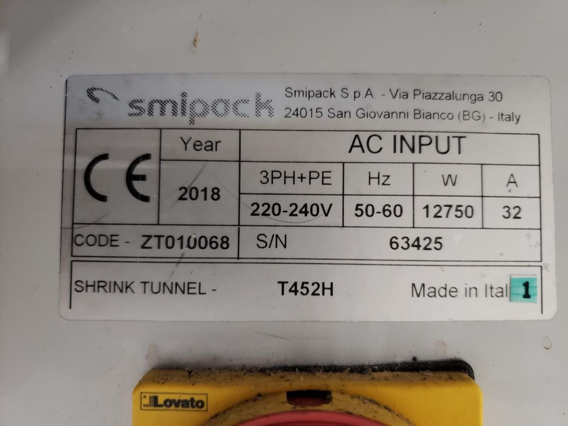 2019 SMIPack Horizontal Flow / Shrink Wrapper, M# HS500 Servo, S/N 65008, W/ T452H S | Rig Fee: $450 - Image 7 of 11