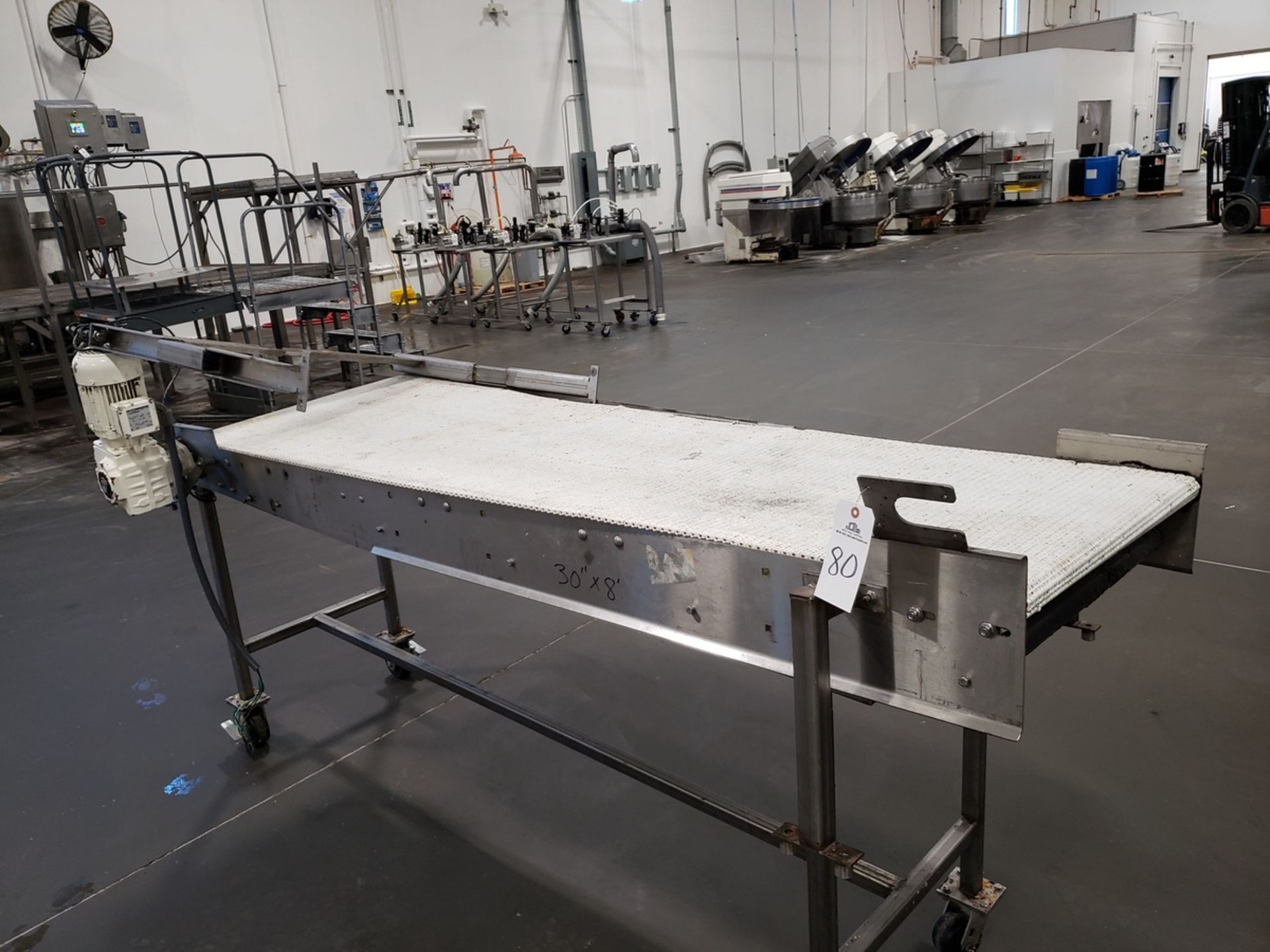 30" X 8' Conveyor Section | Rig Fee: $100