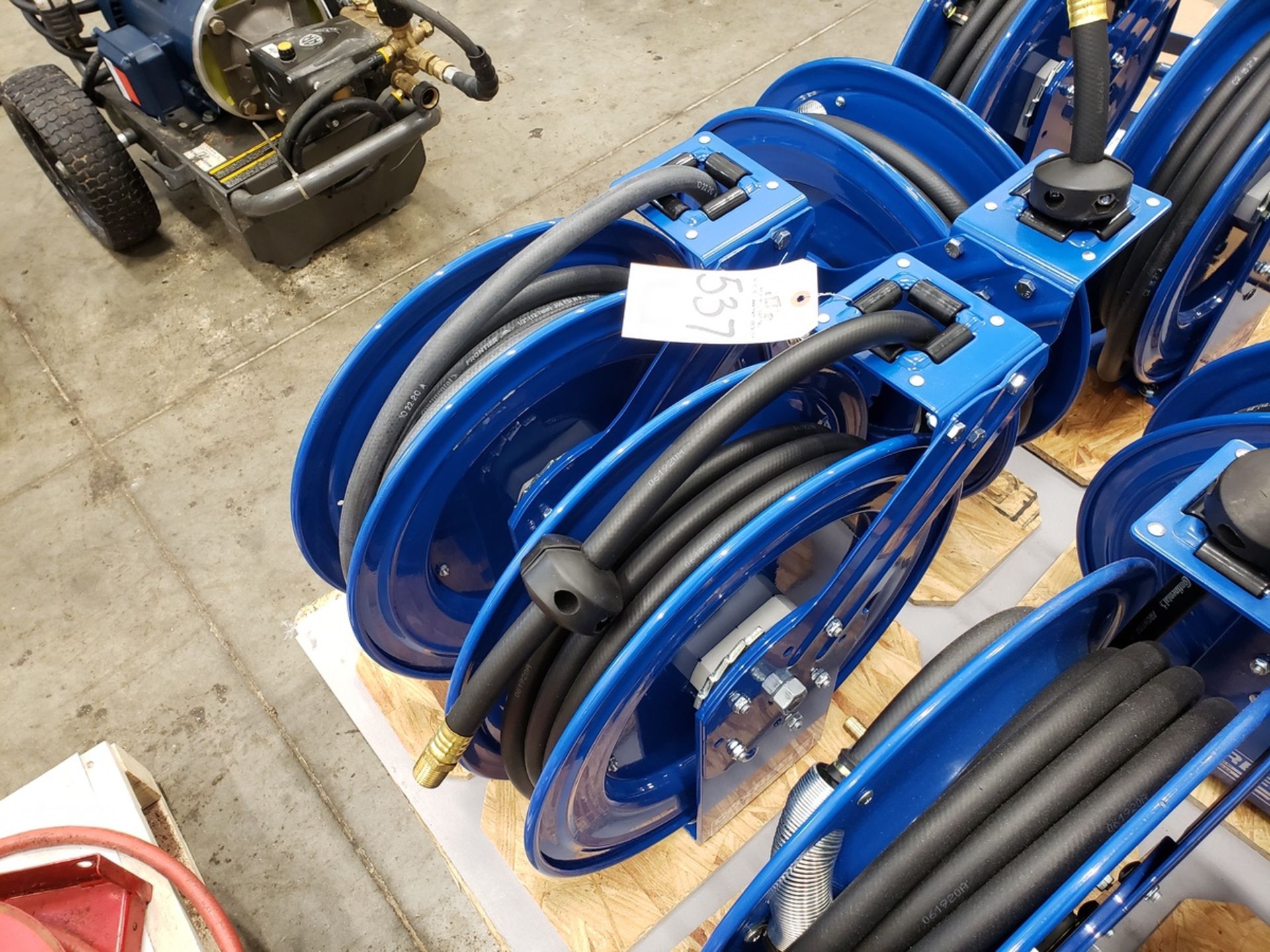 Lot of (2) Air Hose Reels | Rig Fee: $50