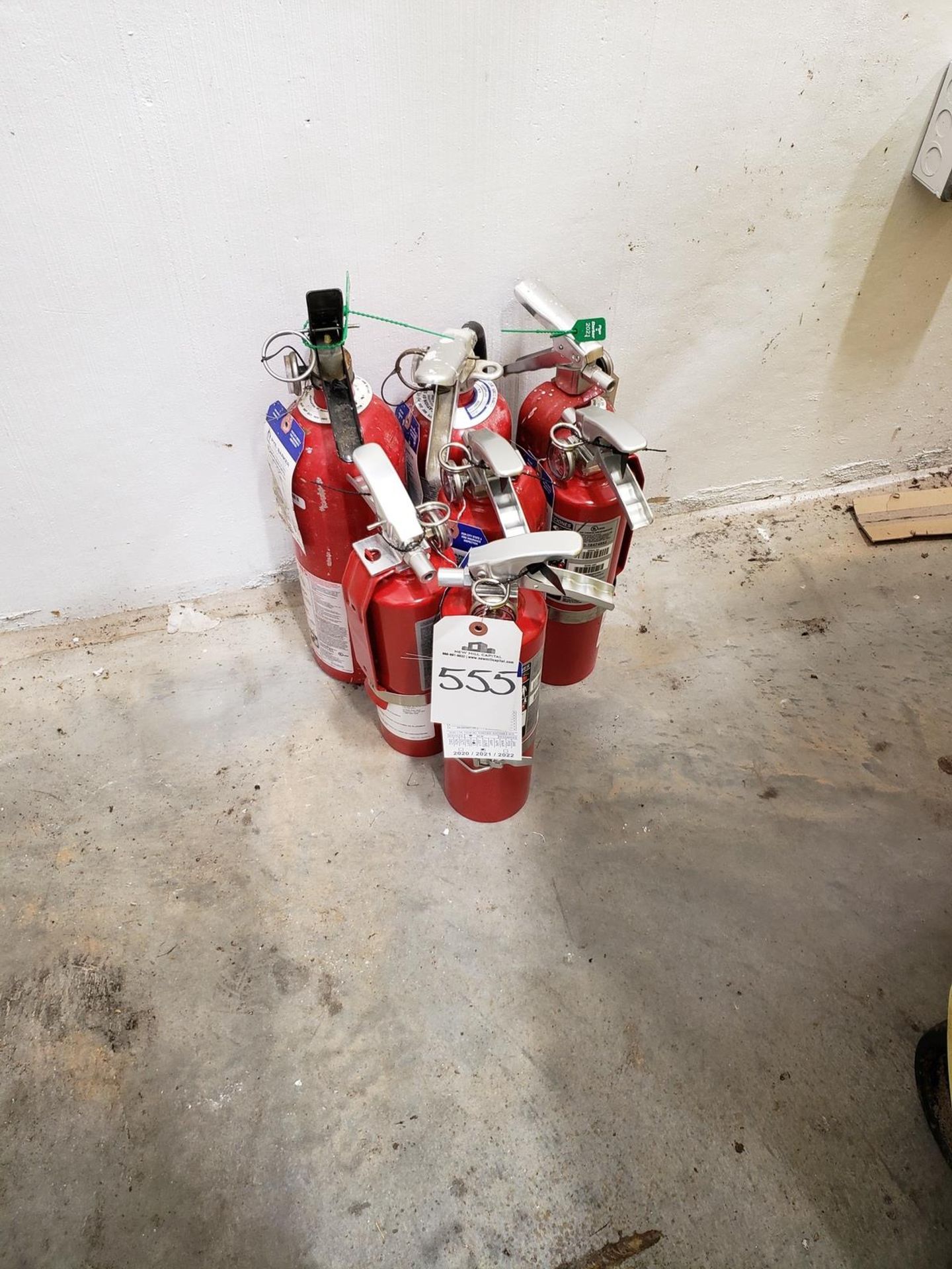 Lot of Fire Extinguishers | Rig Fee: $25