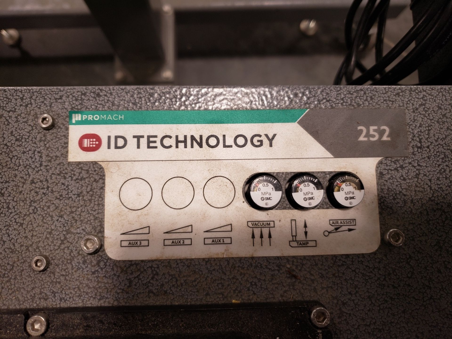 2019 ID Technologies Portable Pressure Label Applicator, M# 252 | Rig Fee: $100 - Image 2 of 2