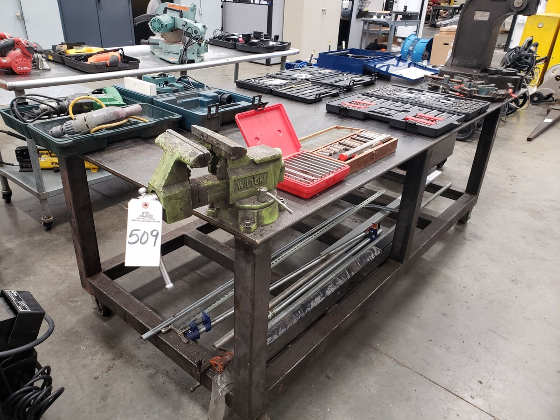 Welding Bench W/Vise | Rig Fee: $100