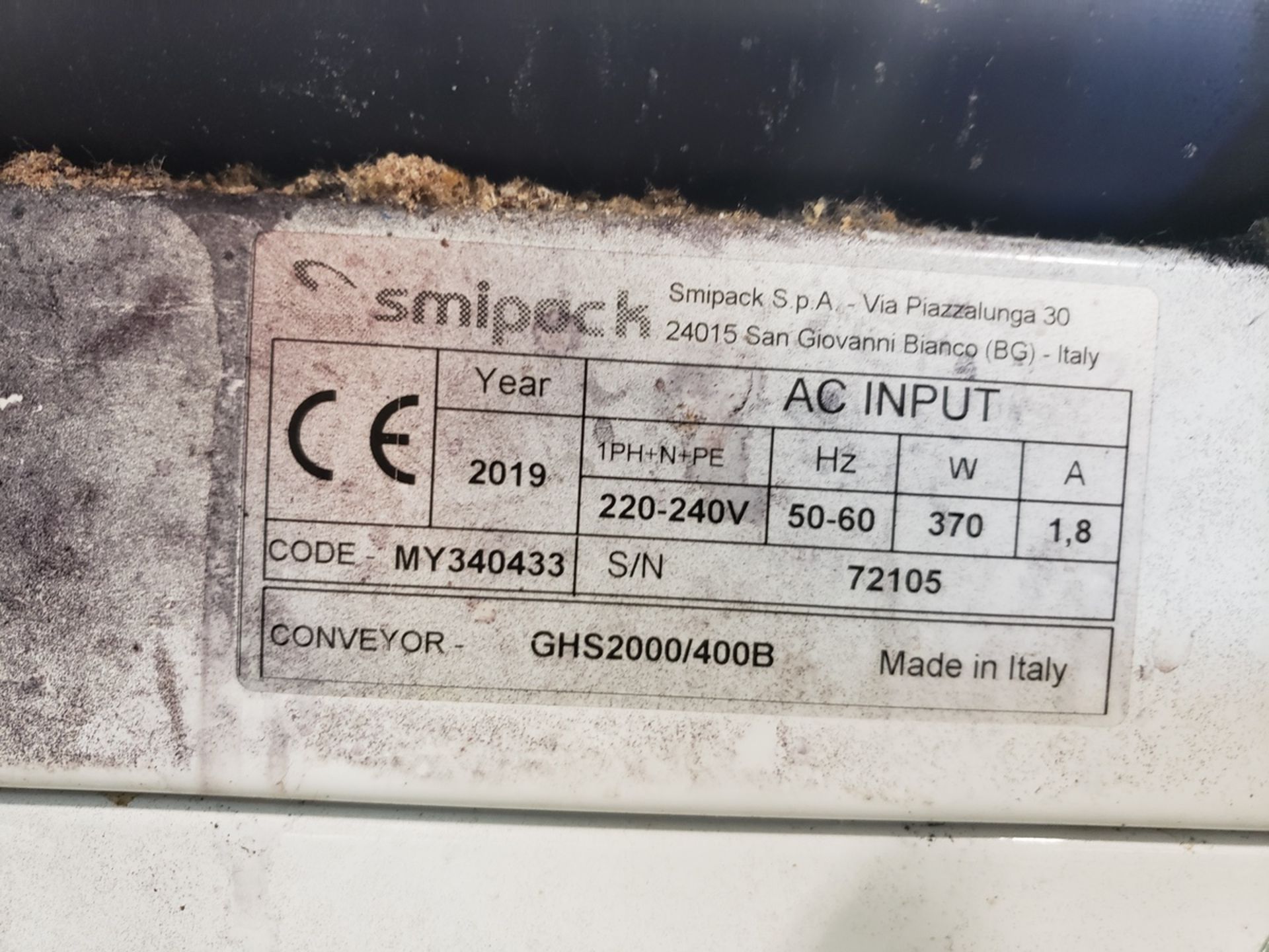 2019 SMIPack Horizontal Flow / Shrink Wrapper, M# HS500 SERVO, S/N 6889, W/ T452H Sh | Rig Fee: $450 - Image 11 of 11