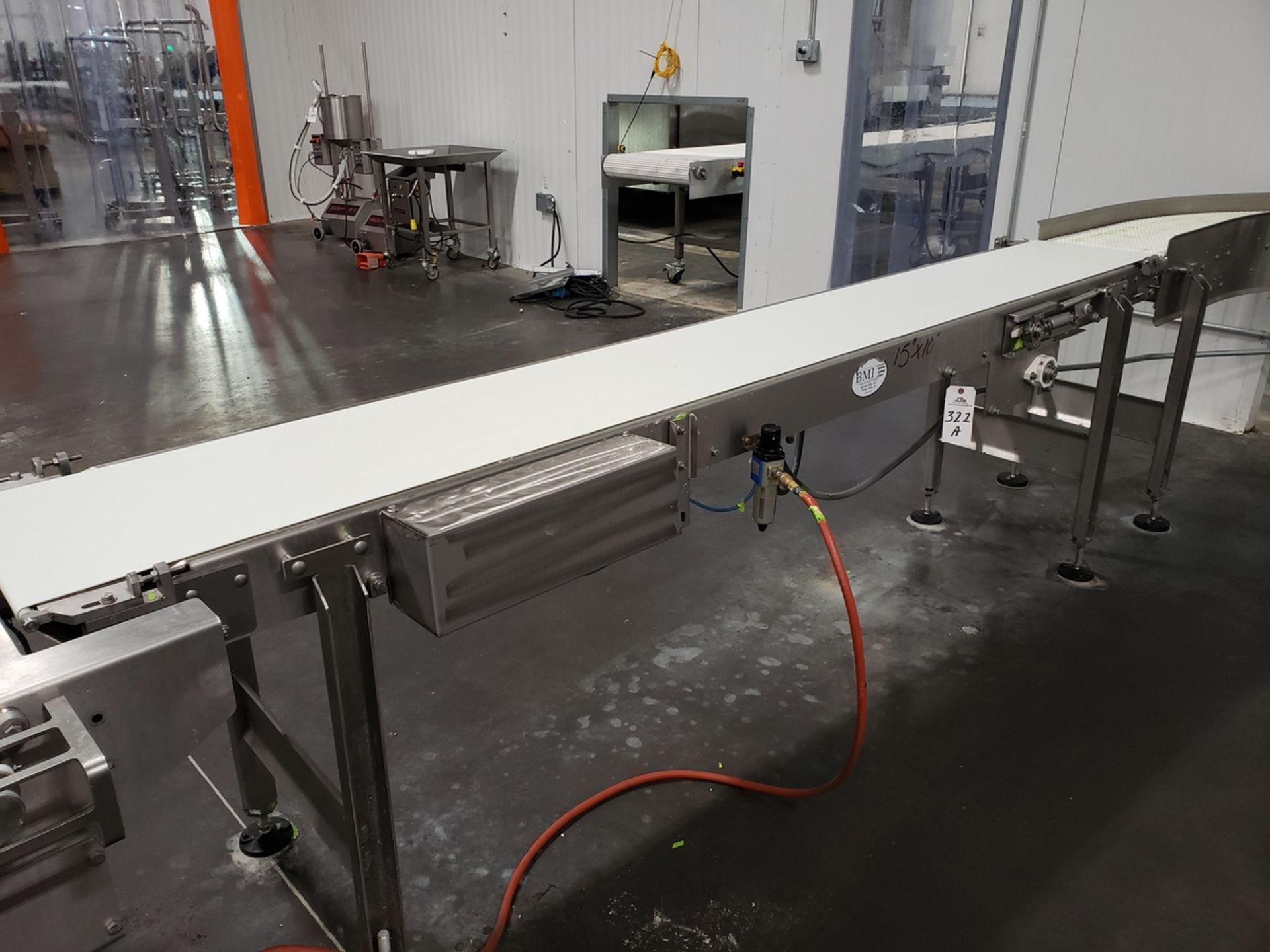 15" X 10' Touch-Up Conveyor Section | Rig Fee: $150